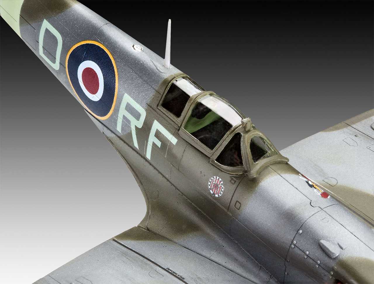 Plastic ModelKit letadlo 03897 - Supermarine Spitfire Mk. Vb (1:72)