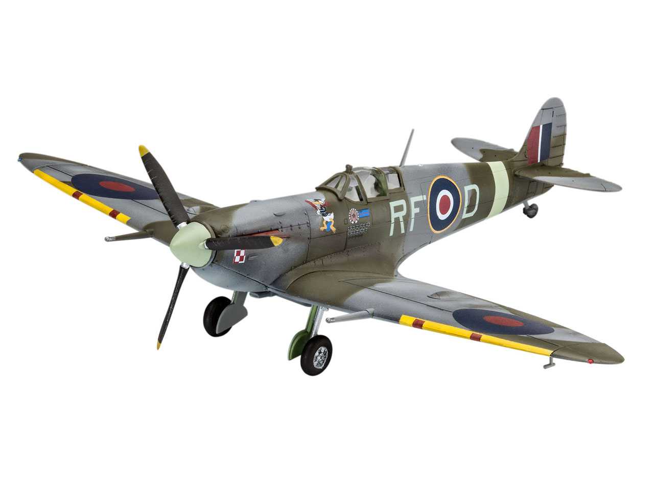 Plastic ModelKit letadlo 03897 - Supermarine Spitfire Mk. Vb (1:72)