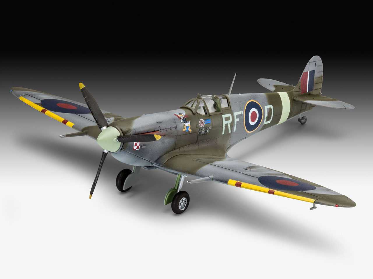 Plastic ModelKit letadlo 03897 - Supermarine Spitfire Mk. Vb (1:72)