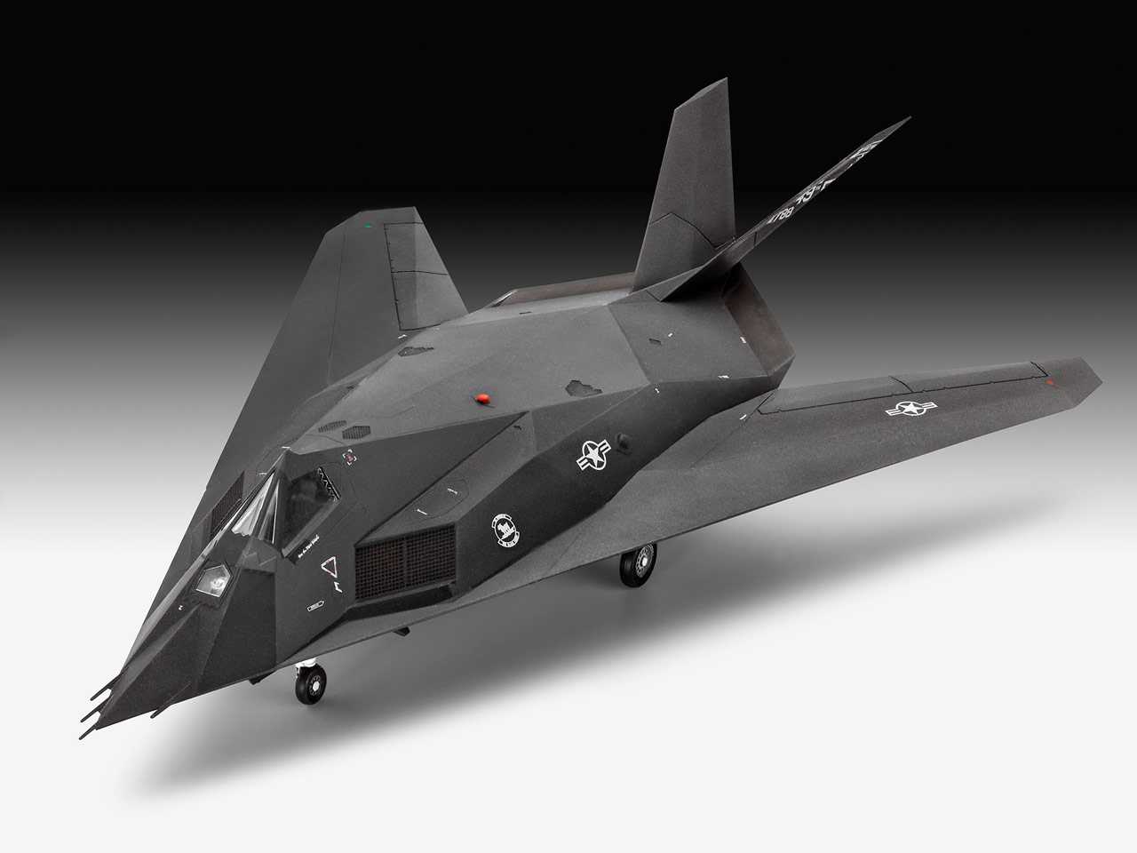 Plastic ModelKit letadlo 03899 - Lockheed Martin F-117A Nighthawk Stealth Fighter (1:72)