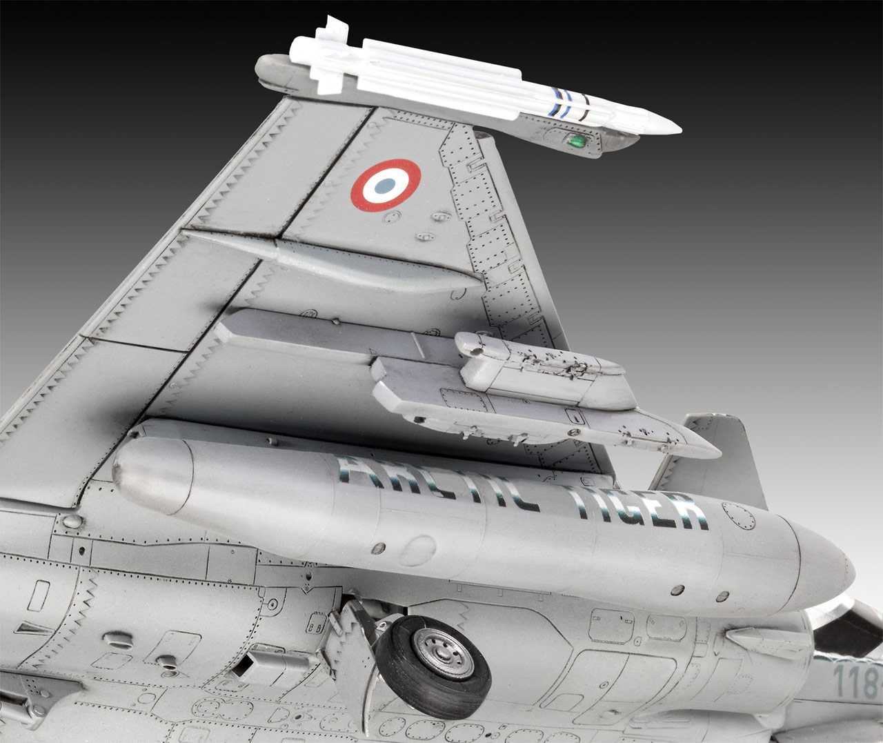 Plastic ModelKit letadlo 03901 - Dassault Rafale C (1:48)