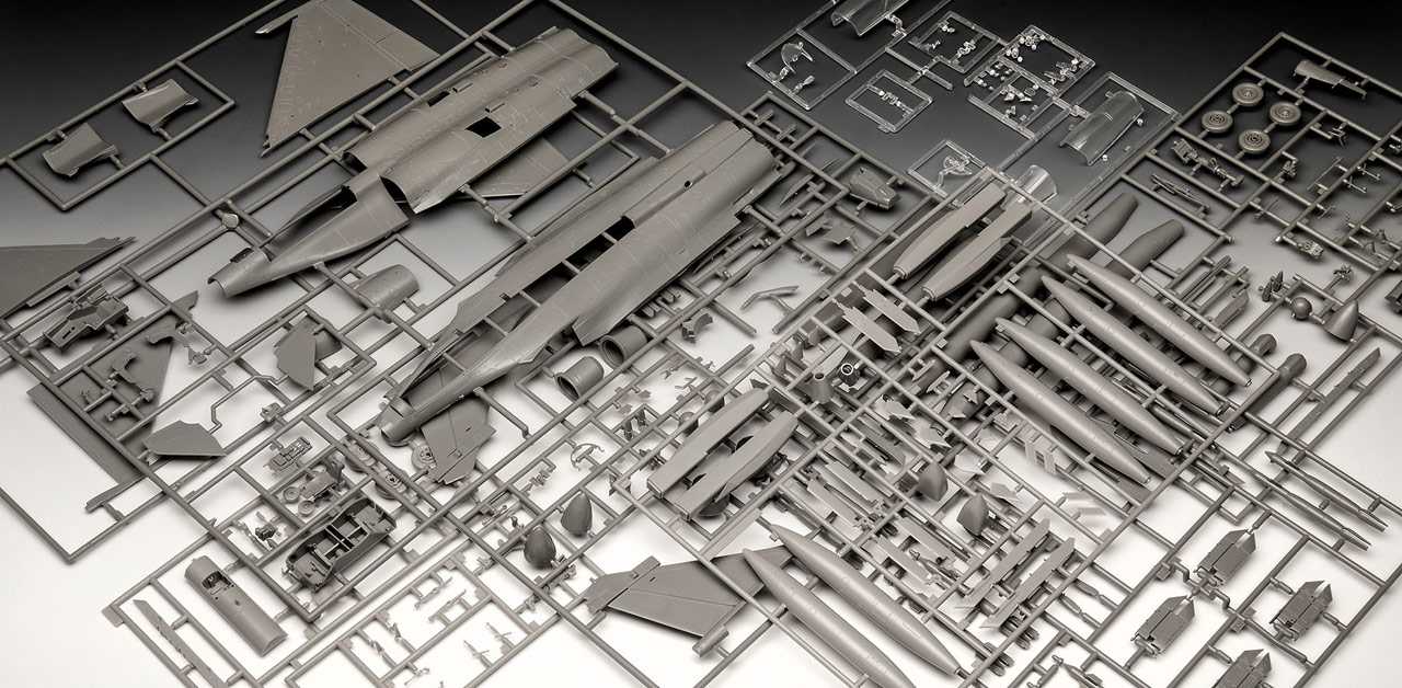 Plastic ModelKit letadlo 03901 - Dassault Rafale C (1:48)