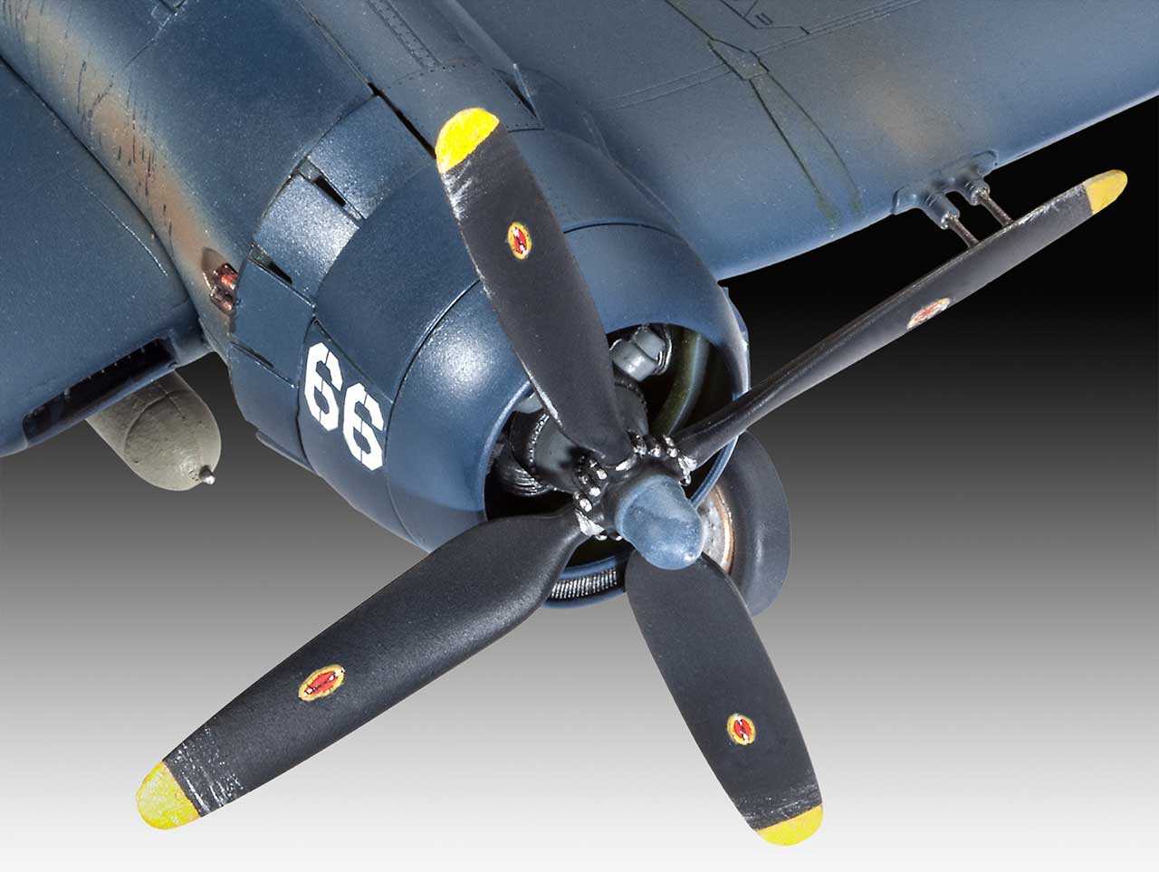 Plastic ModelKit letadlo 03955 - F4U-4 Corsair (1:72)