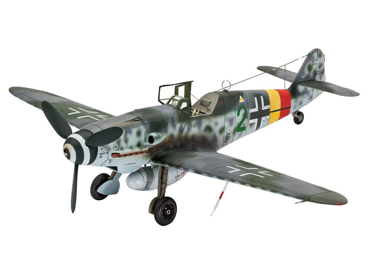 Plastic ModelKit letadlo 03958 - Messerschmitt Bf 109 G-10 (1:48)