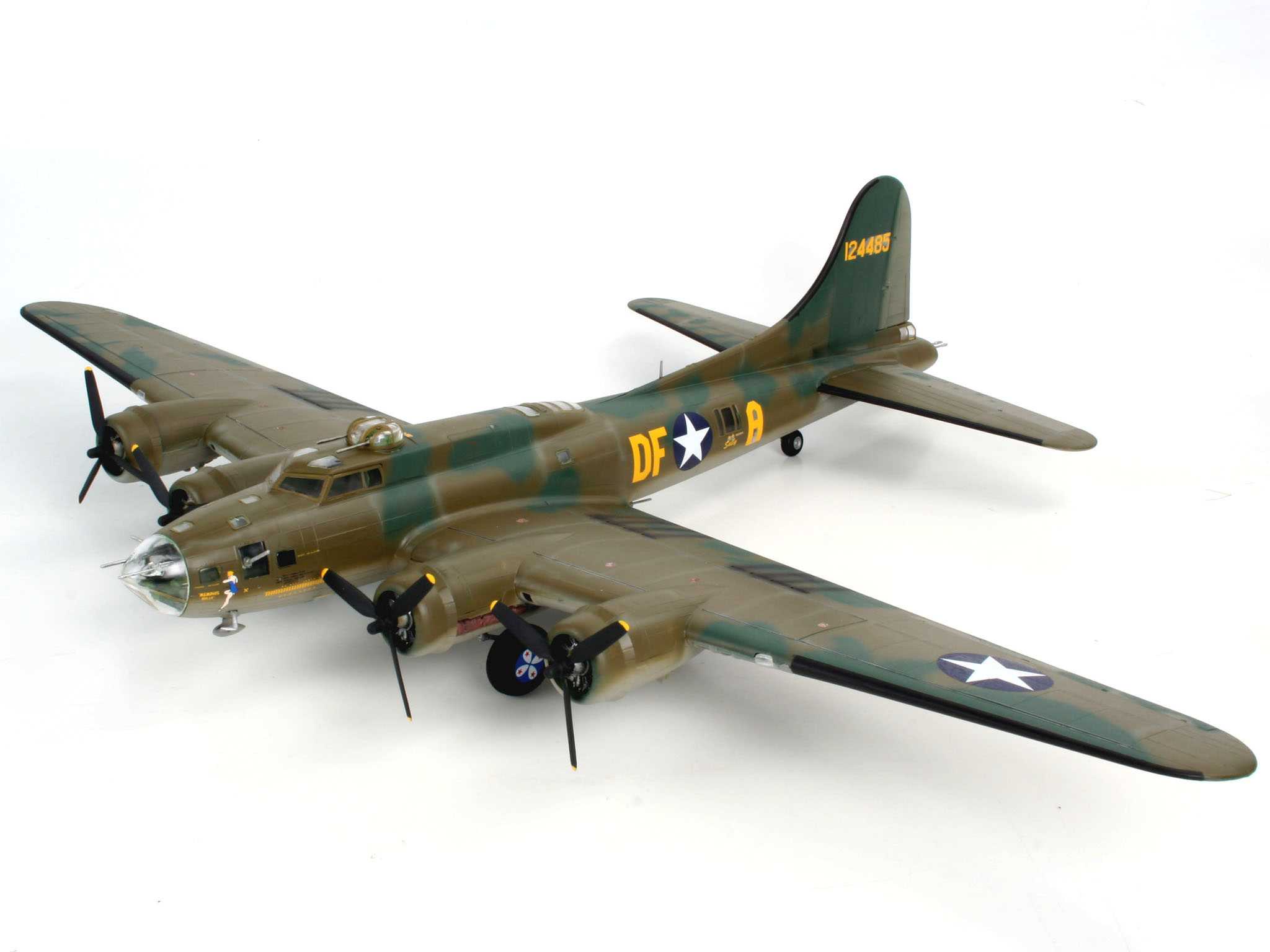 Plastic ModelKit letadlo 04279 - B-17F "Memphis Belle" (1:72)