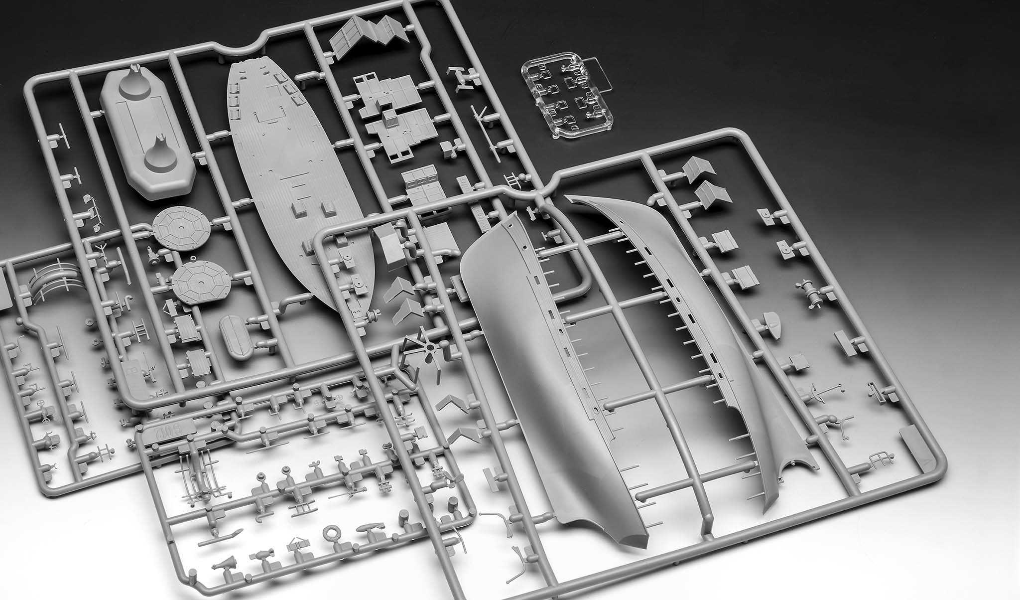 Plastic ModelKit loď 05242 - KFK (Kriegsfischkutter) (1:144)