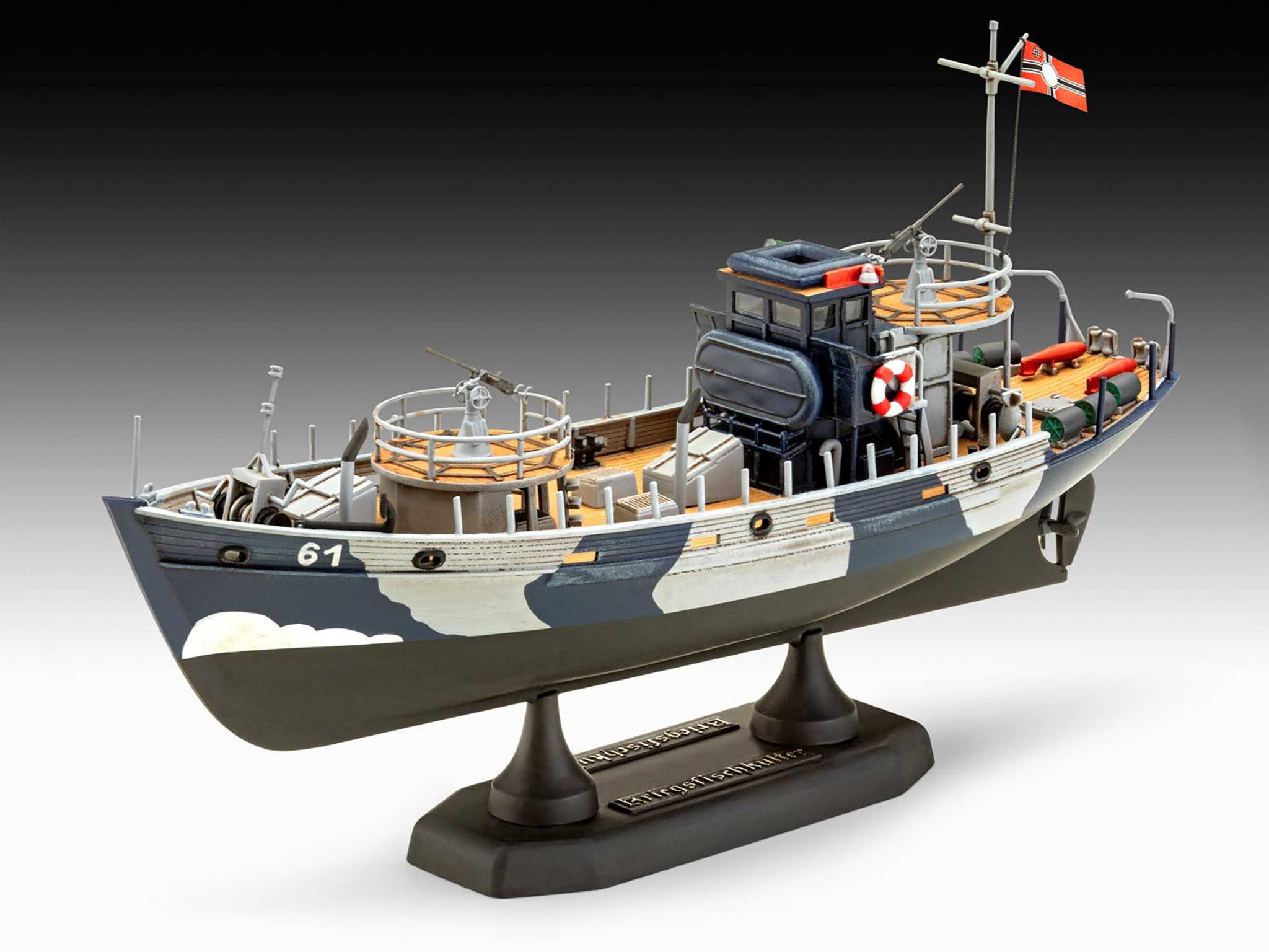 Plastic ModelKit loď 05242 - KFK (Kriegsfischkutter) (1:144)