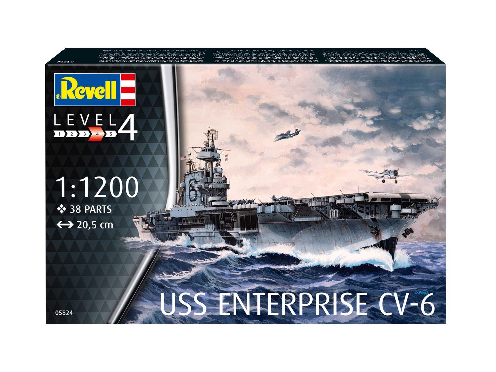 Plastic ModelKit loď 05824 - USS Enterprise (1:1200)