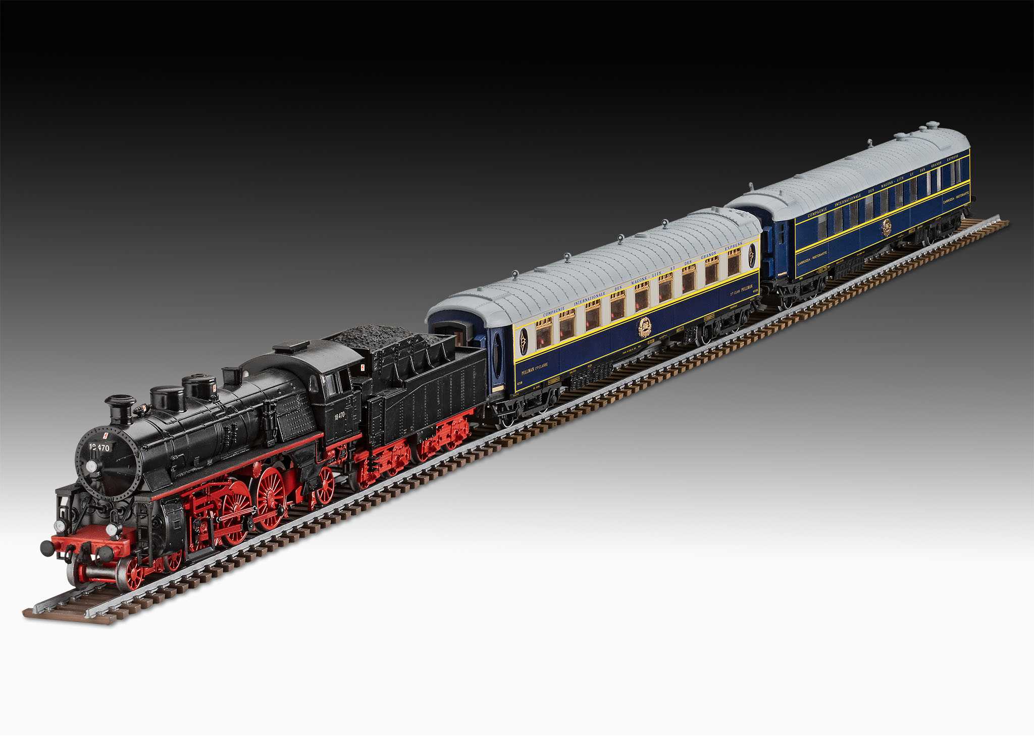 Plastic ModelKit lokomotiva 02190 - Orient Express (1:87)