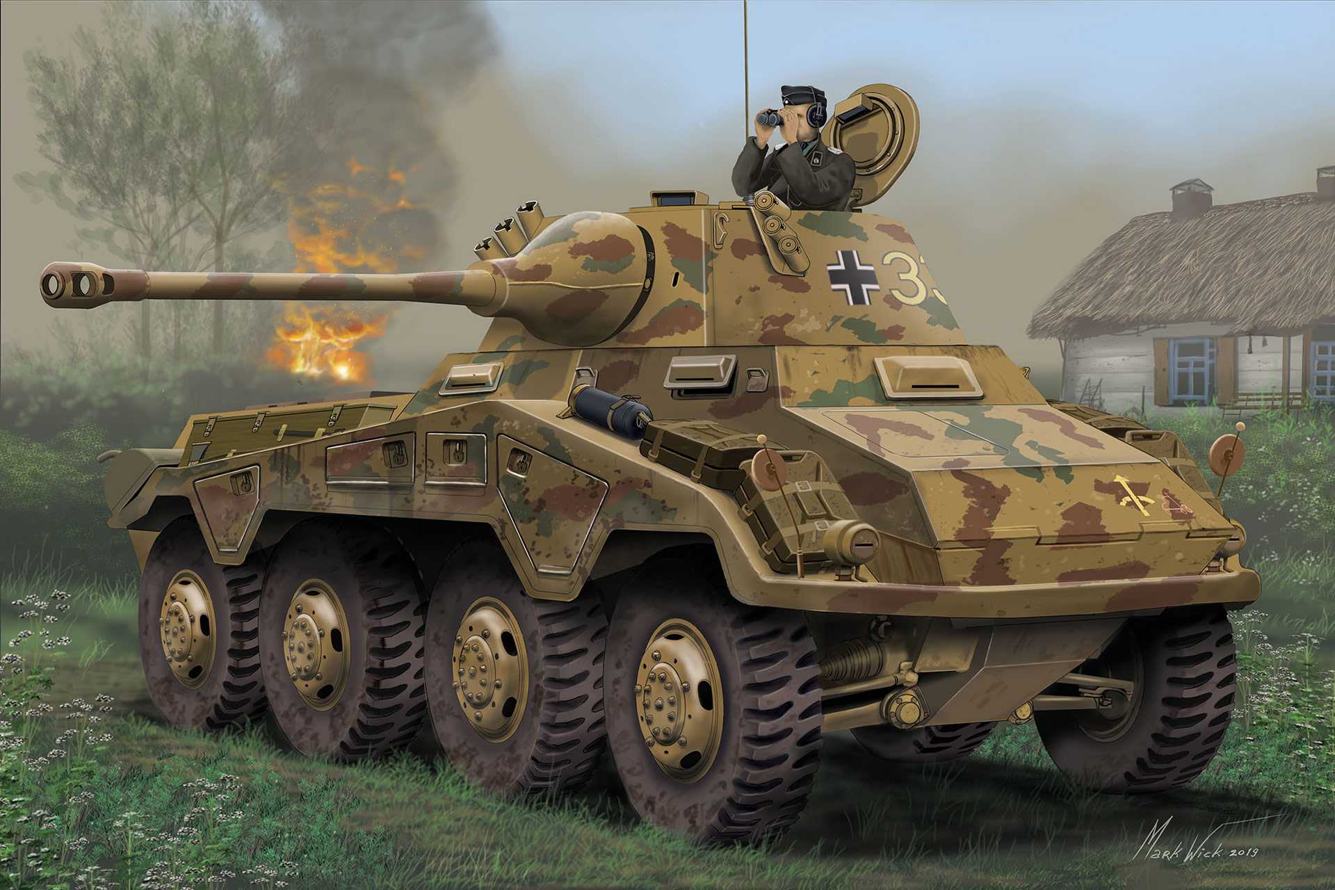 Plastic ModelKit military 03288 - Sd.Kfz. 234/2 Puma (1:76)