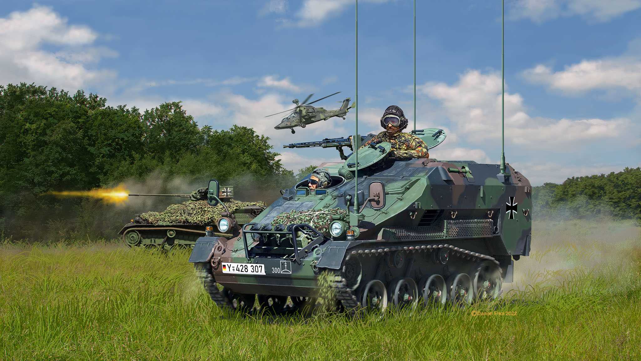 Plastic ModelKit military 03336 - Wiesel 2 LeFlaSys BF/UF (1:35)