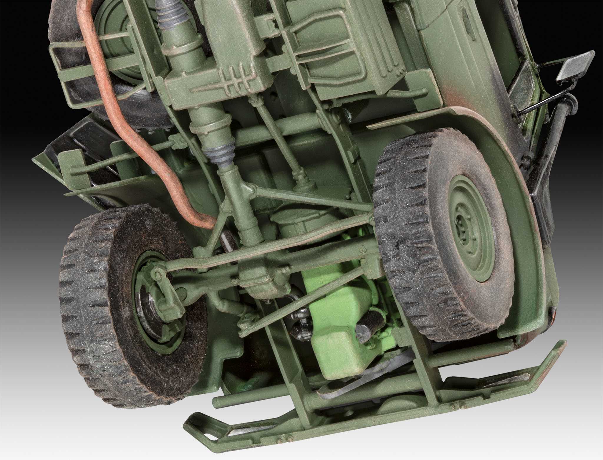 Plastic ModelKit military 03337 - Unimog 2T milgl (1:35)