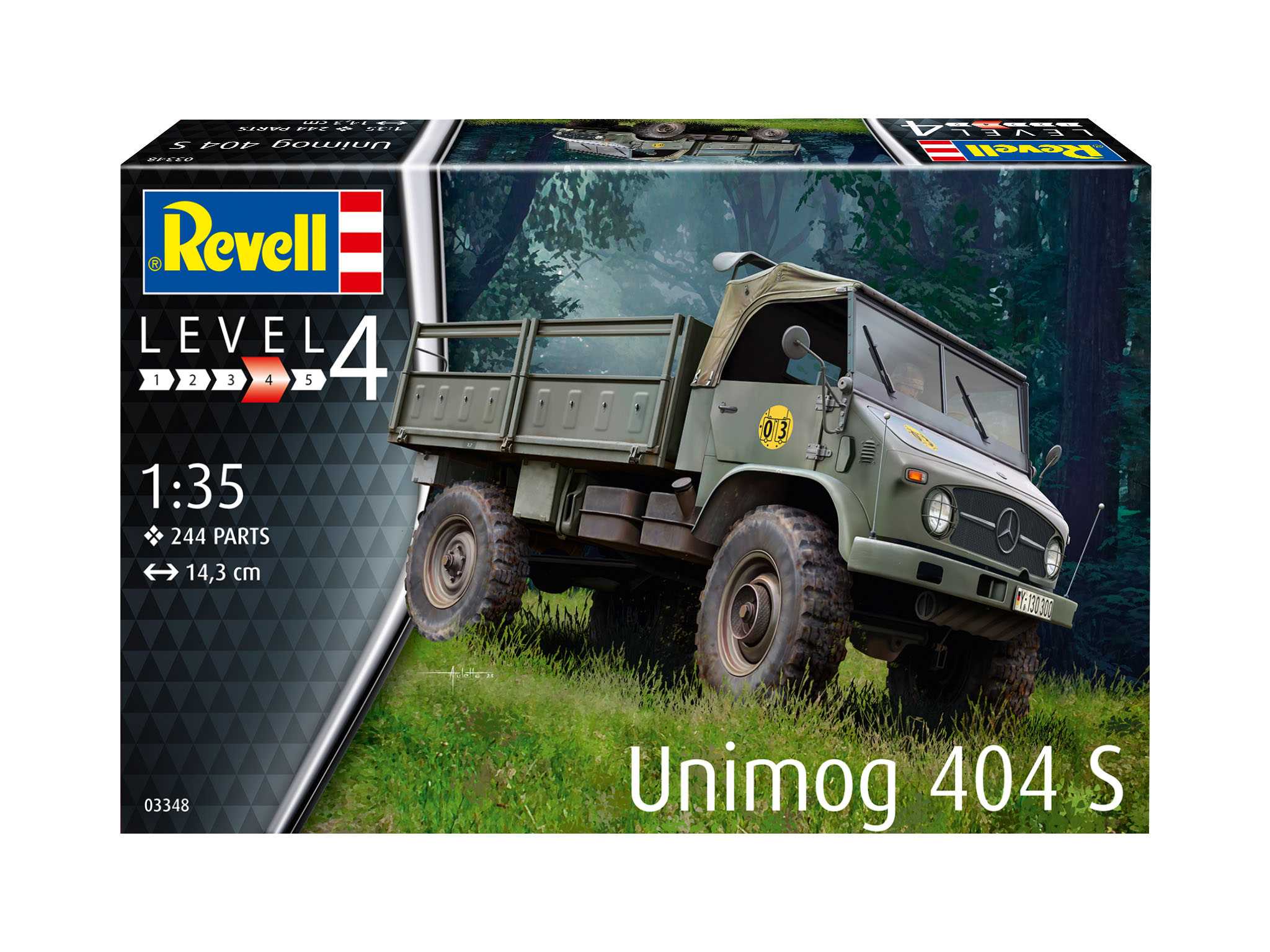 Plastic ModelKit military 03348 - Unimog 404 S (1:35)