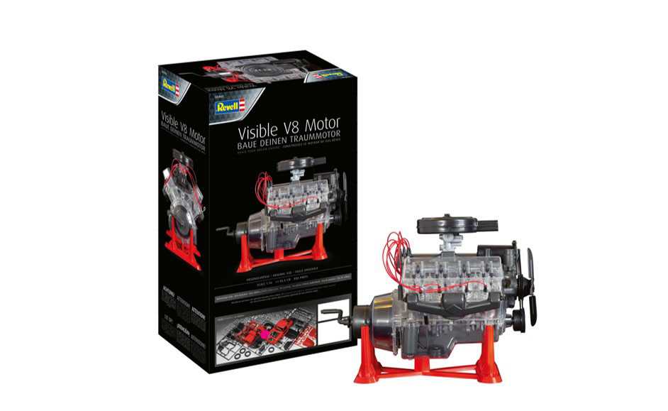 Plastic ModelKit motor 00460 - Visible V-8 Engine (1:4)