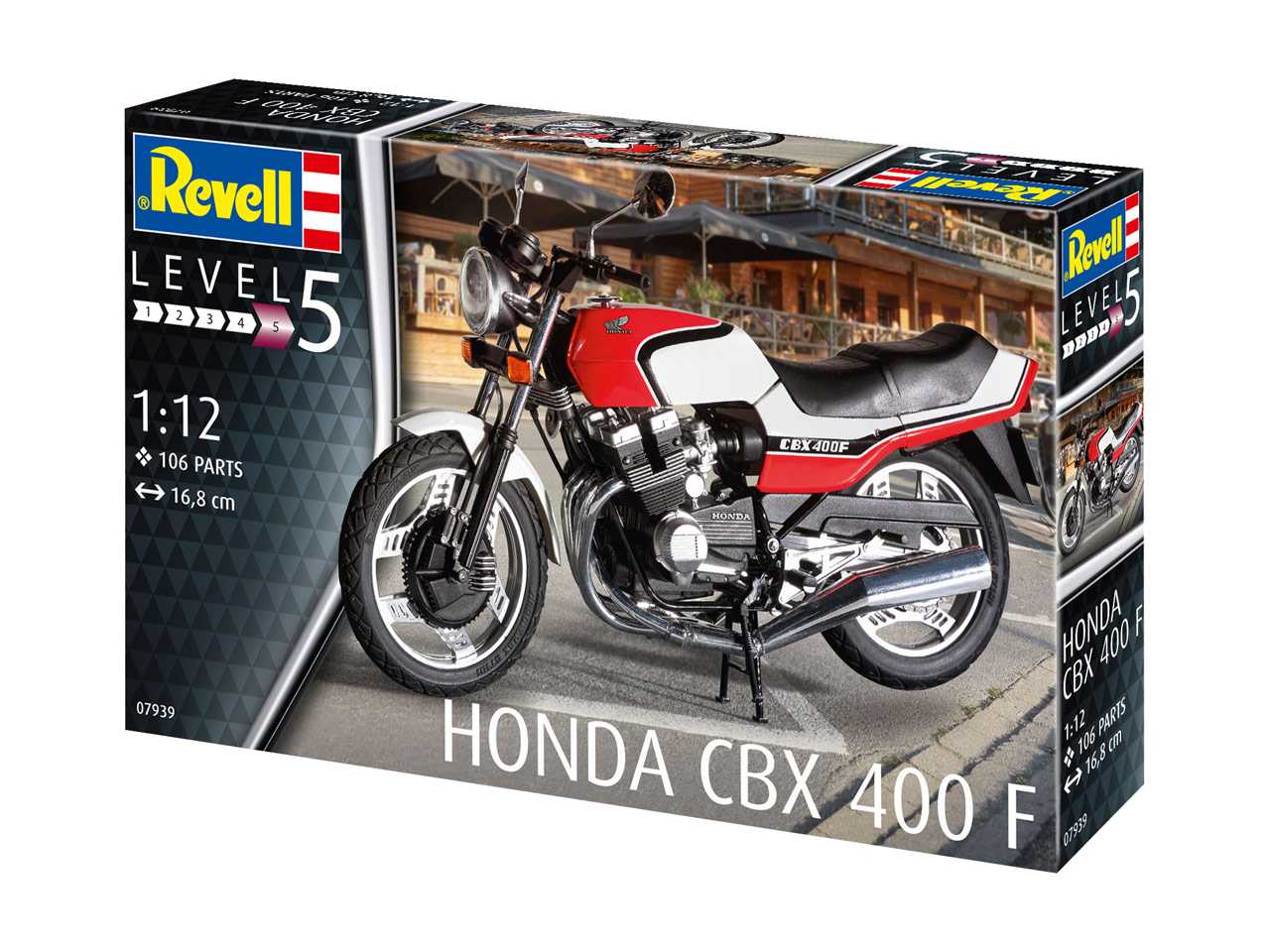 Plastic ModelKit motorka 07939 - Honda CBX 400 F (1:12)