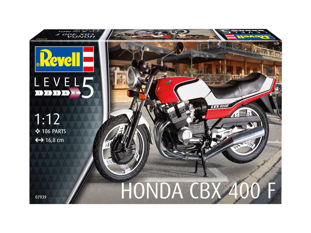 Plastic ModelKit motorka 07939 - Honda CBX 400 F (1:12)