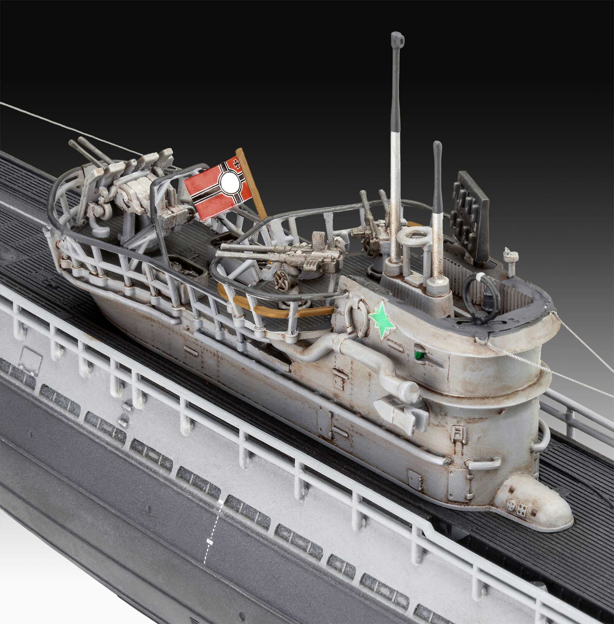 Plastic ModelKit ponorka 05167 - German Submarine Type IX C/40 (U190) (1:144)