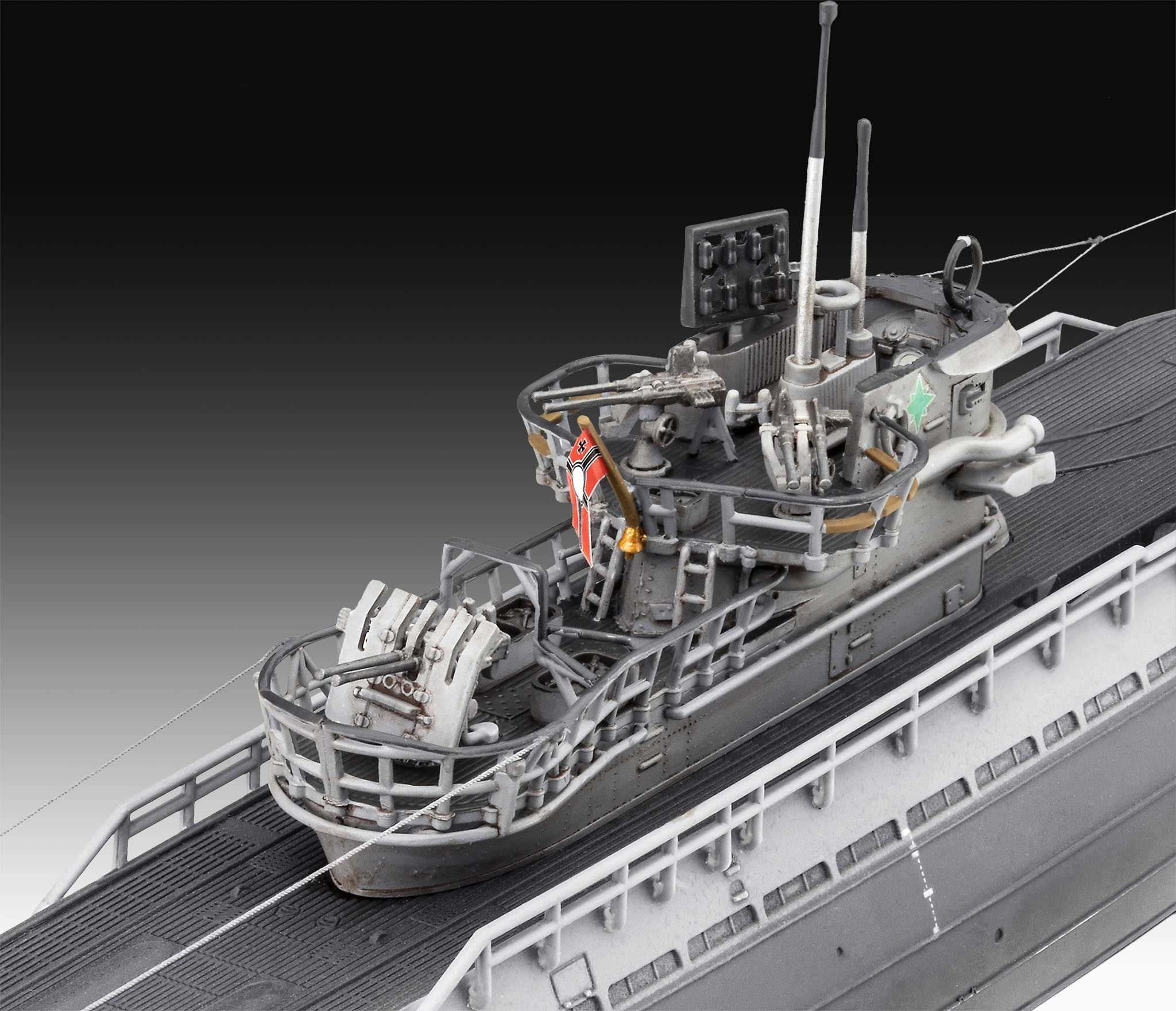Plastic ModelKit ponorka 05167 - German Submarine Type IX C/40 (U190) (1:144)