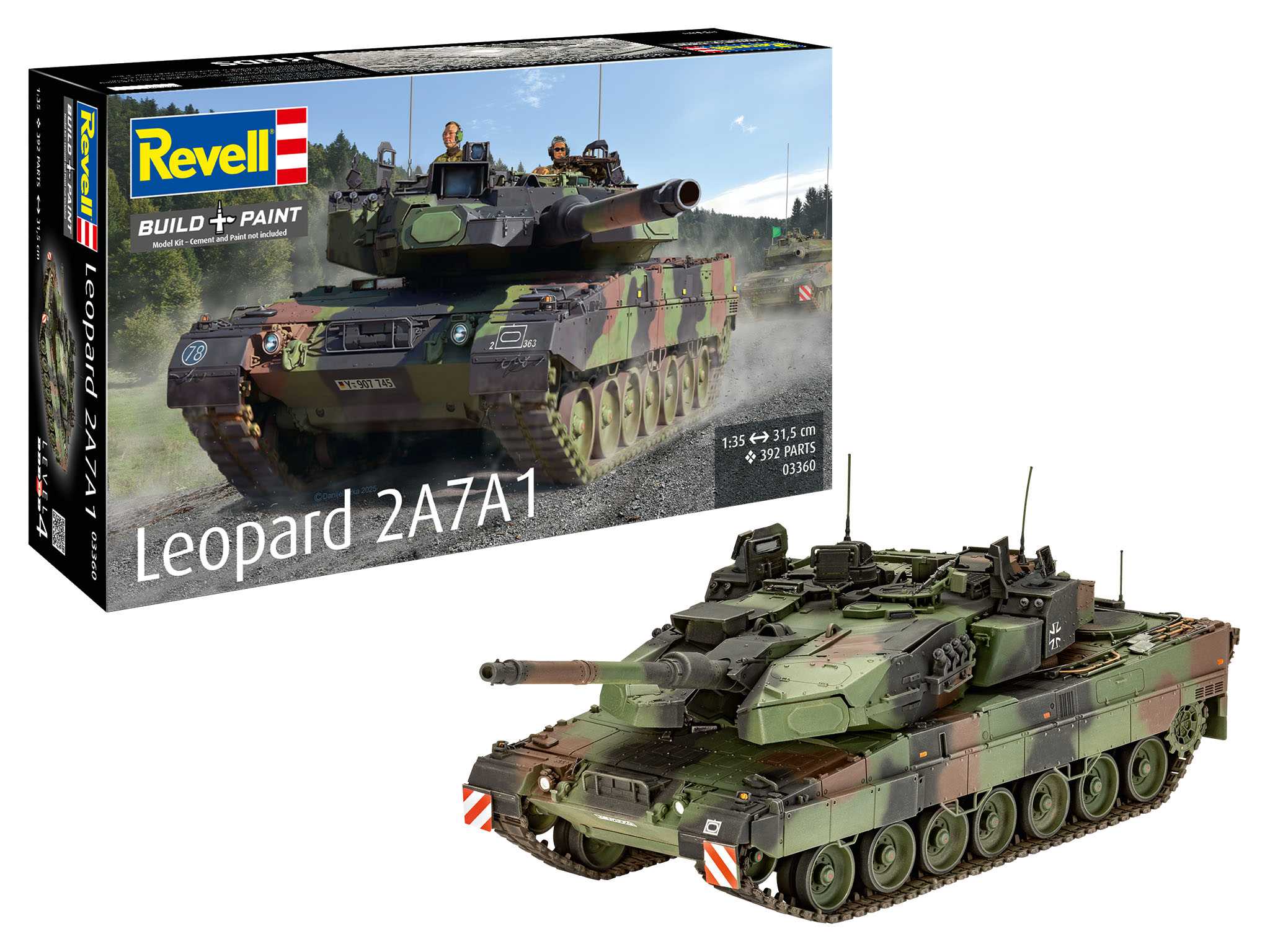 Plastic ModelKit tank 03360 - Leopard 2A7A1 (1:35)