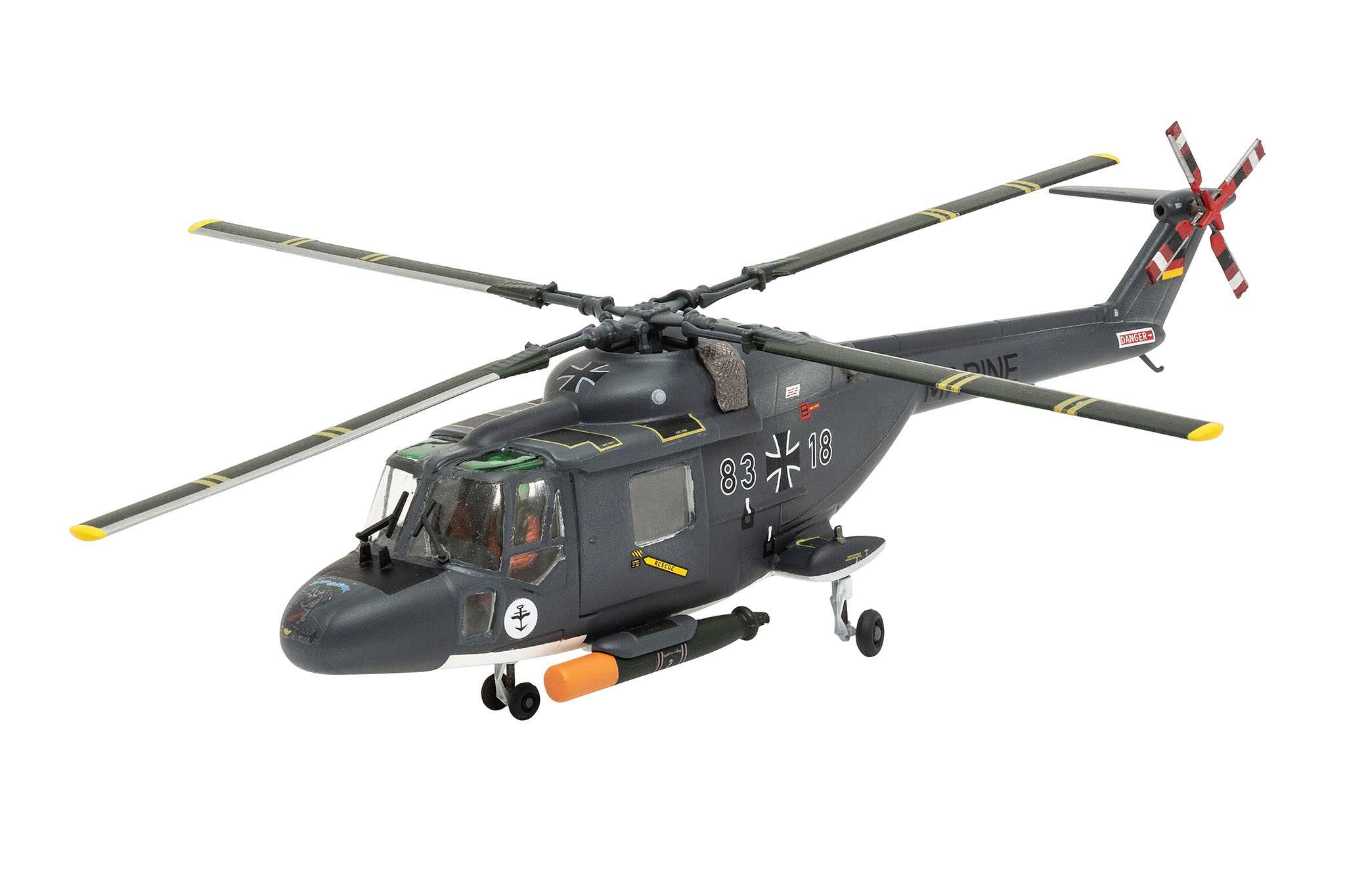 Plastic ModelKit vrtulník 03805 - Westland Lynx (1:72)