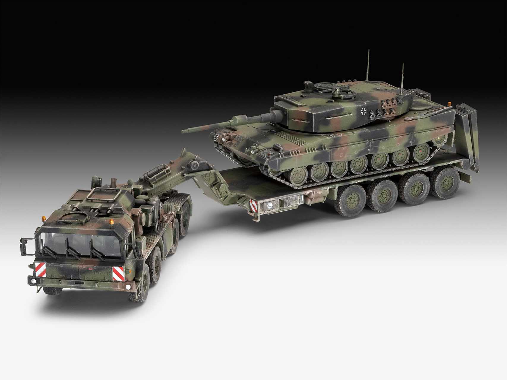 Plastic Modelkit military 03311 - SLT 50-3 "Elefant" + Leopard 2A4 (1:72)