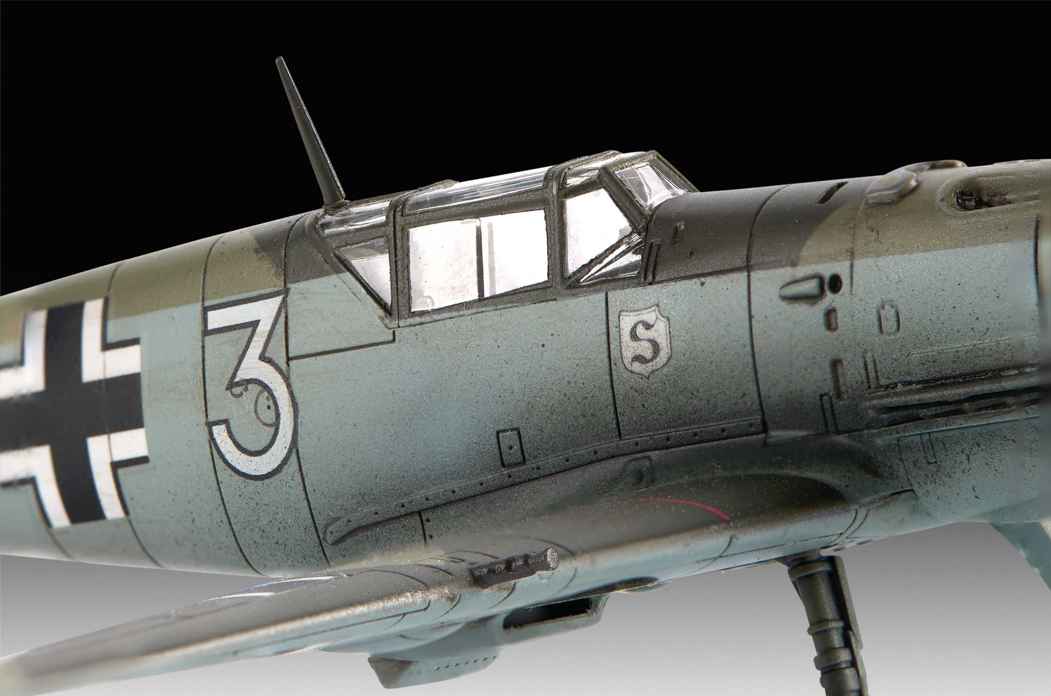 Starter Kit letadlo 73781 - Messerschmitt Bf109E-3 (1:72)