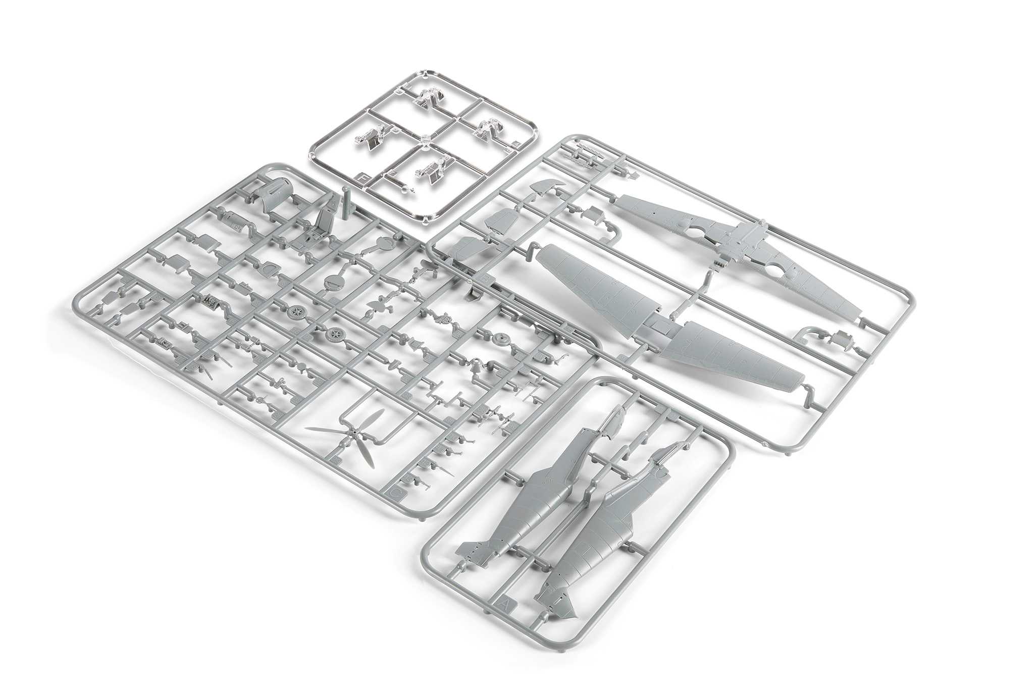 Starter Kit letadlo 73781 - Messerschmitt Bf109E-3 (1:72)
