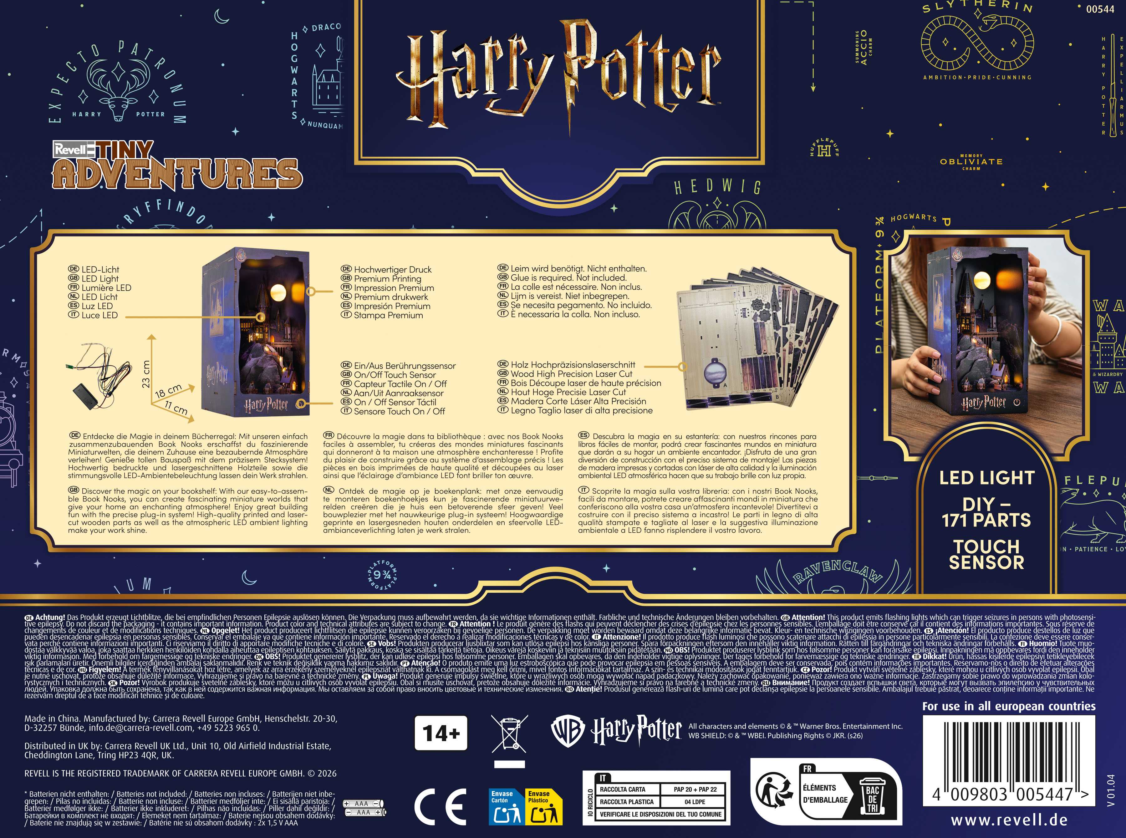 Tiny Adventures REVELL 00544 - Harry Potter "Hogwarts Castle"