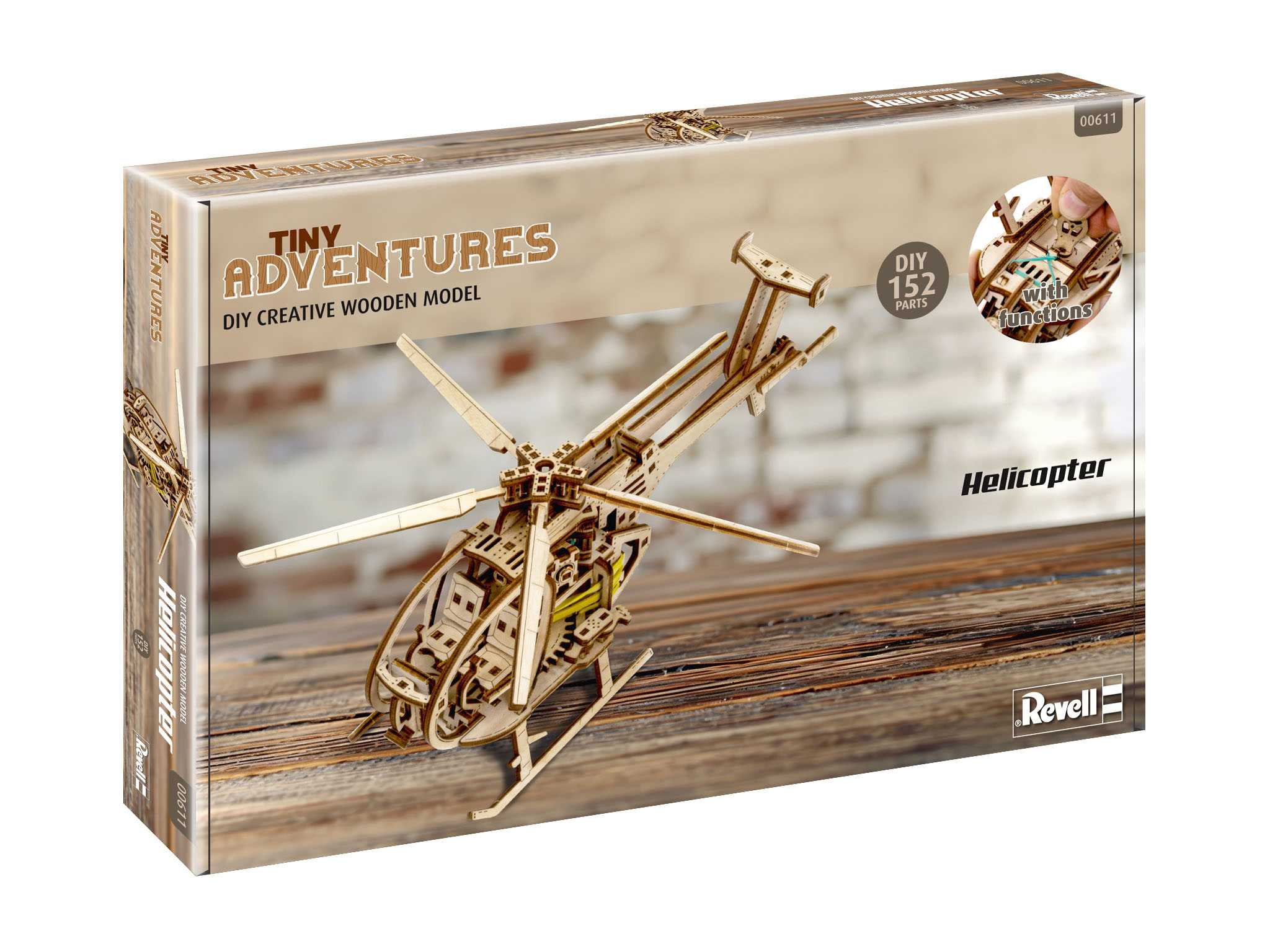Tiny Adventures REVELL 00611 - Helicopter 