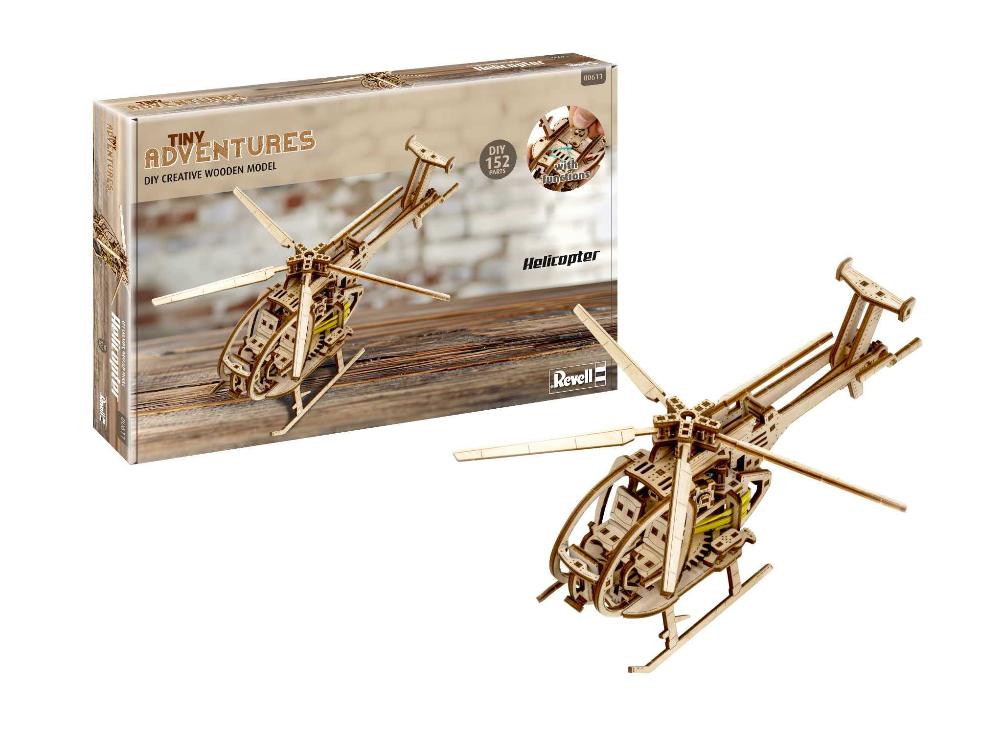 Tiny Adventures REVELL 00611 - Helicopter 