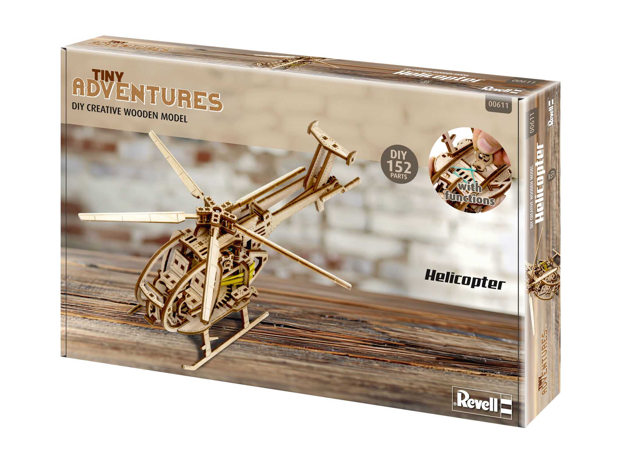 Tiny Adventures REVELL 00611 - Helicopter 