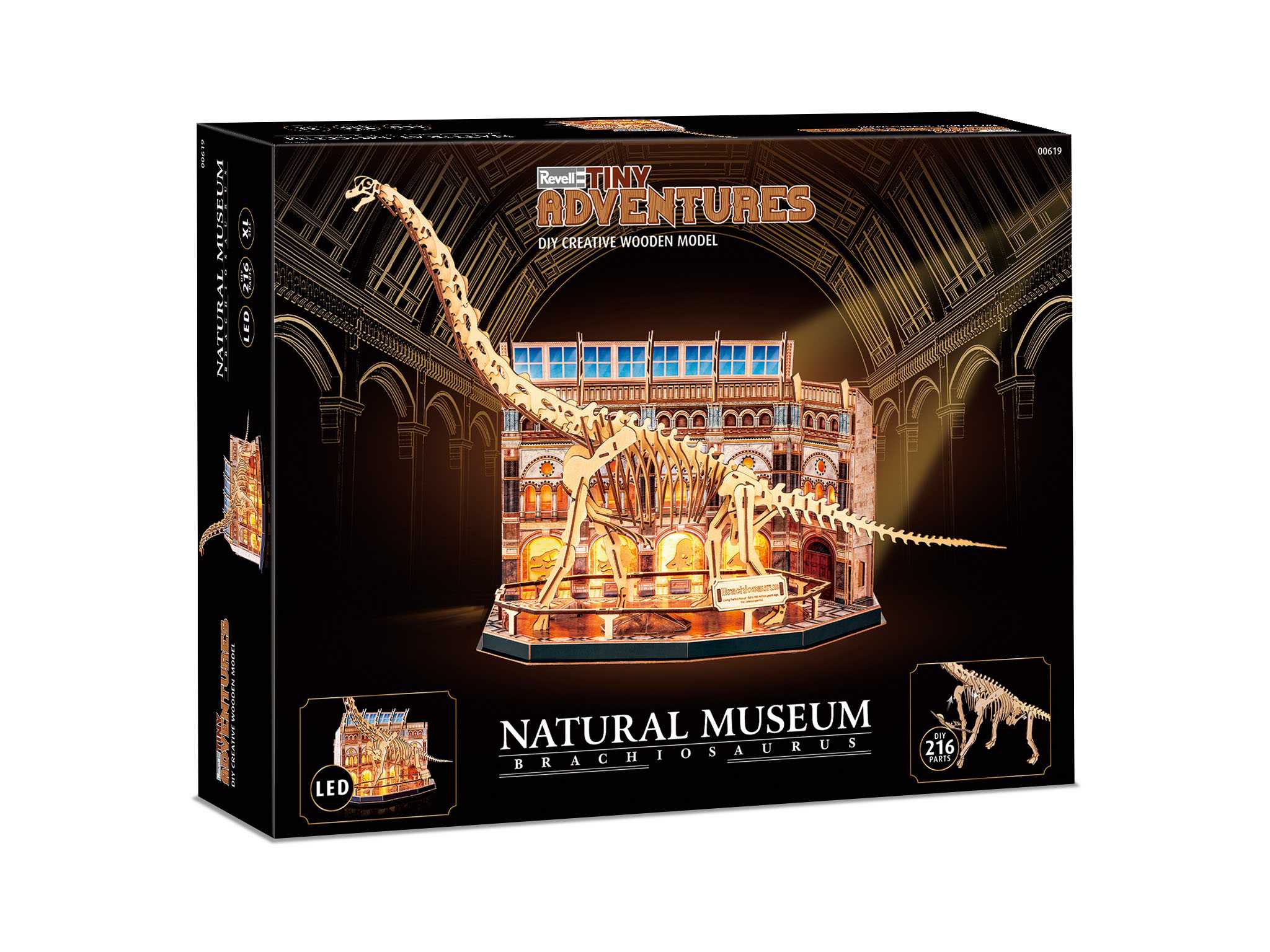 Tiny Adventures REVELL 00619 - Natural Museum "Brachiosaurus"