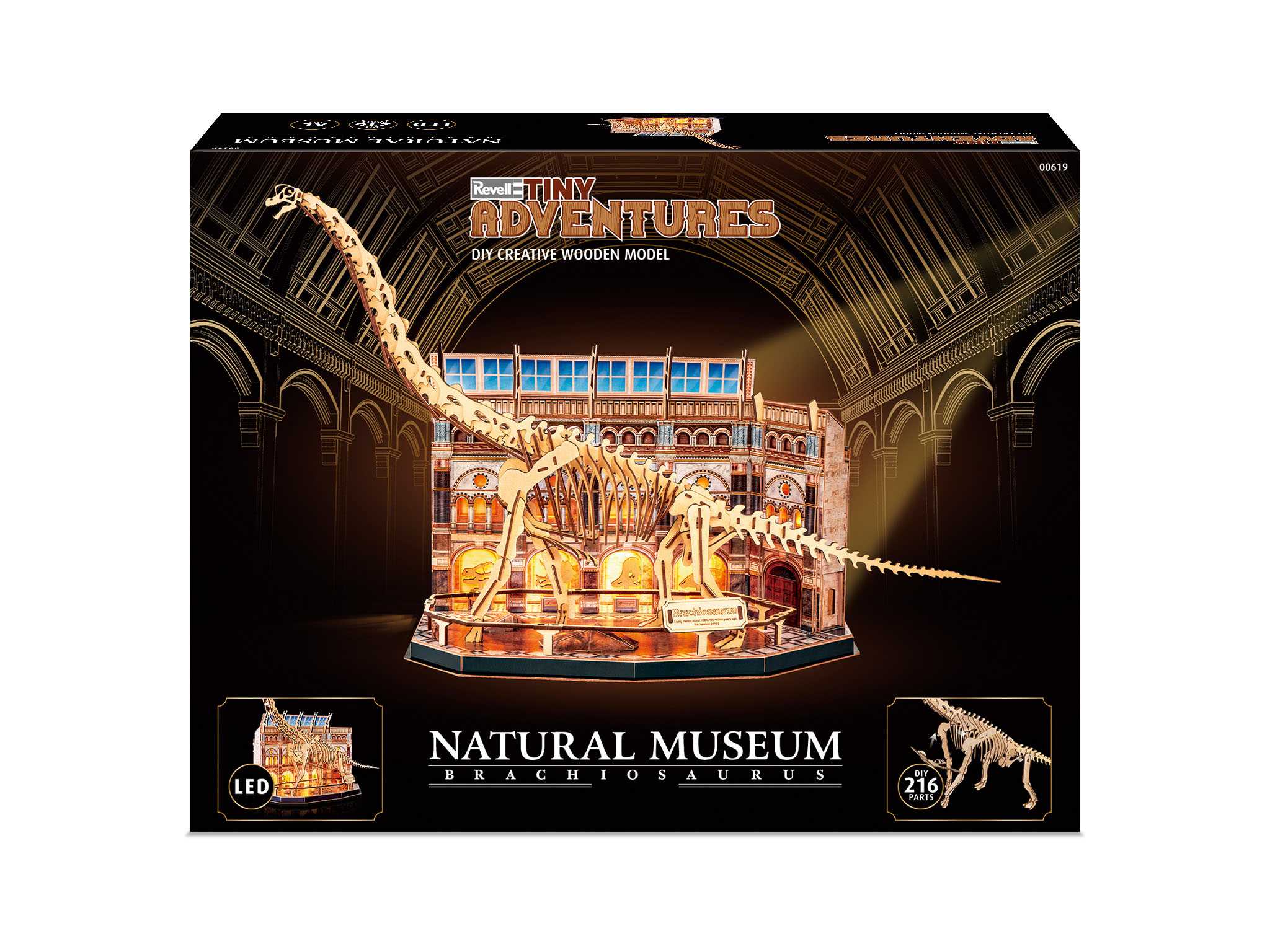 Tiny Adventures REVELL 00619 - Natural Museum "Brachiosaurus"