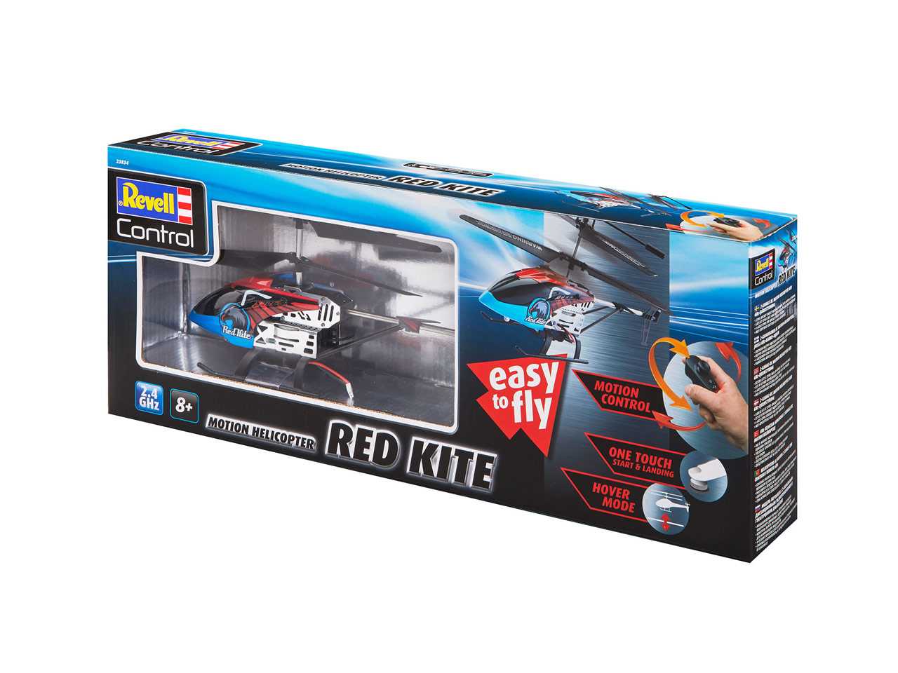 Vrtulník REVELL 23834 - Motion Helicopter "RED KITE"