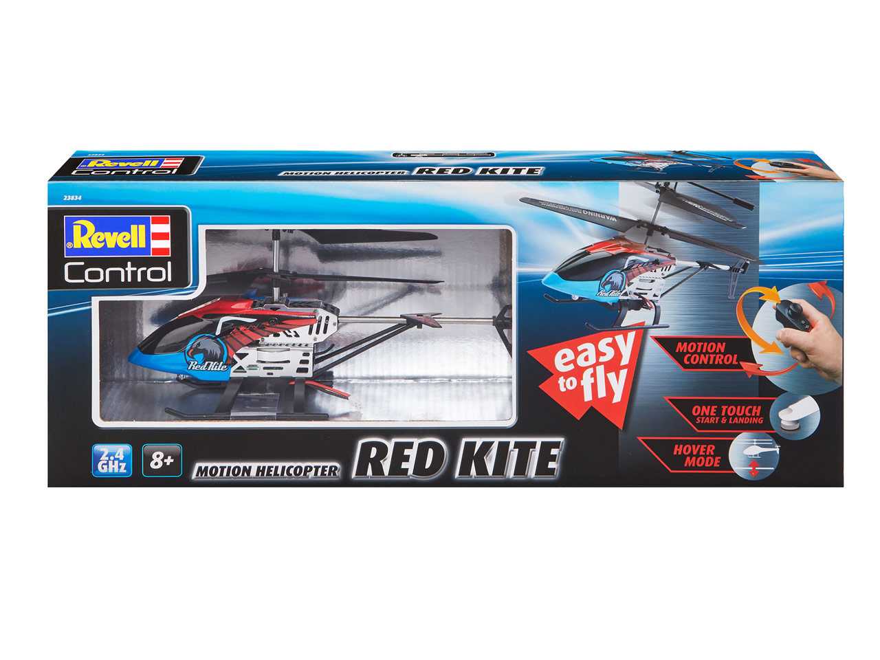 Vrtulník REVELL 23834 - Motion Helicopter "RED KITE"