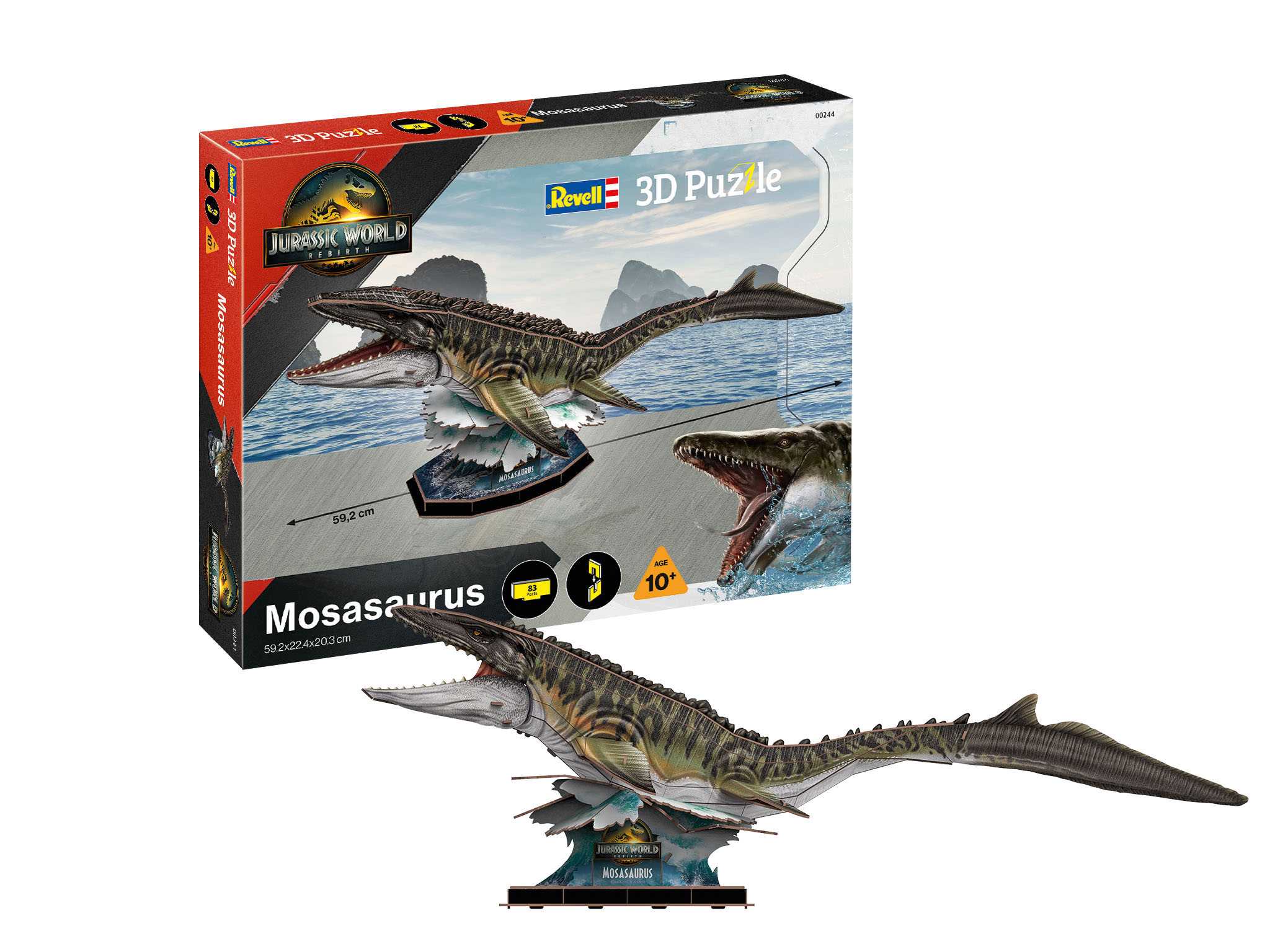 3D Puzzle REVELL 00244 - Jurassic World - Mosasaurus