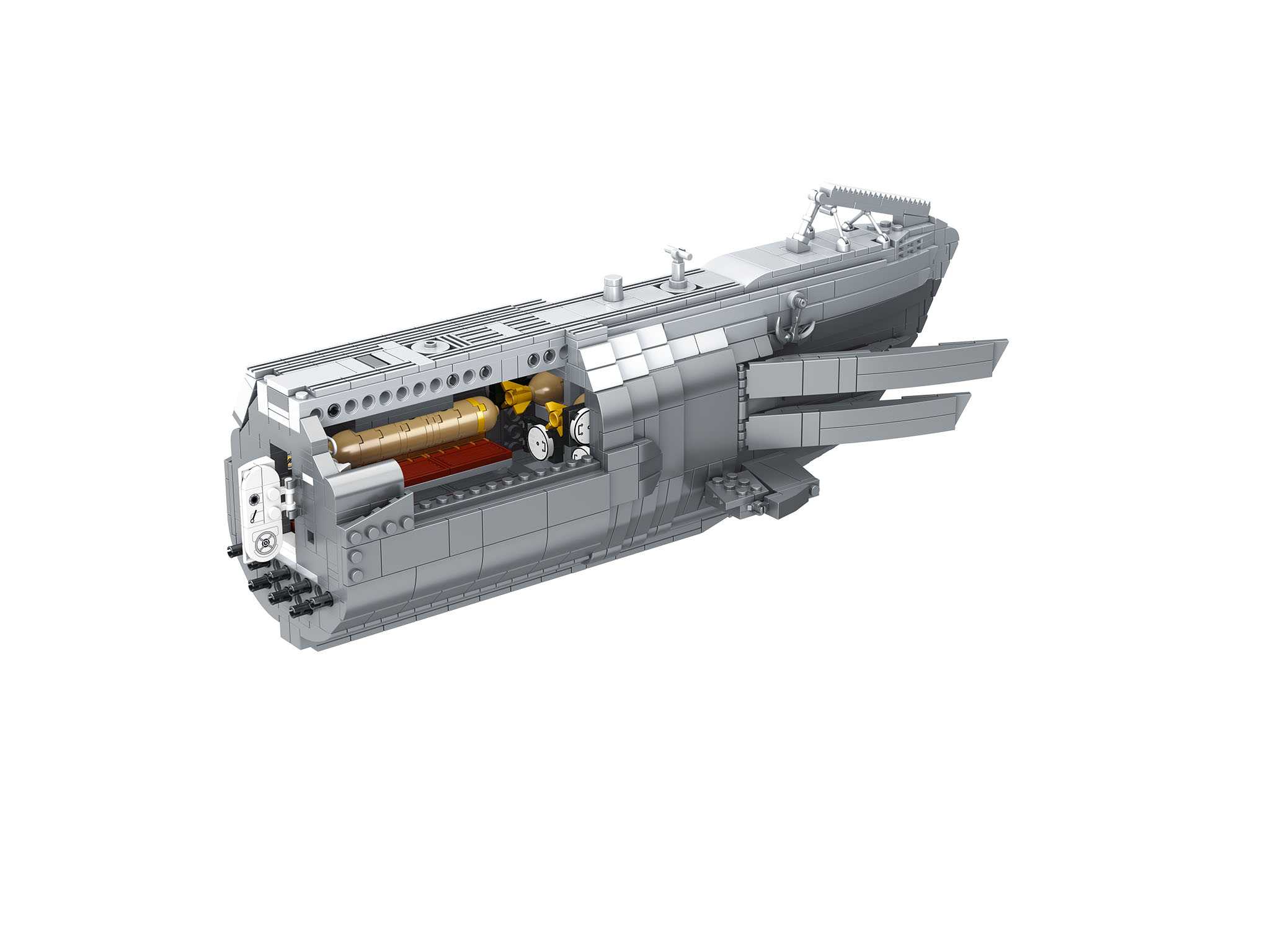 Brick System REVELL 00960 - German Submarine U-96 (1:56)