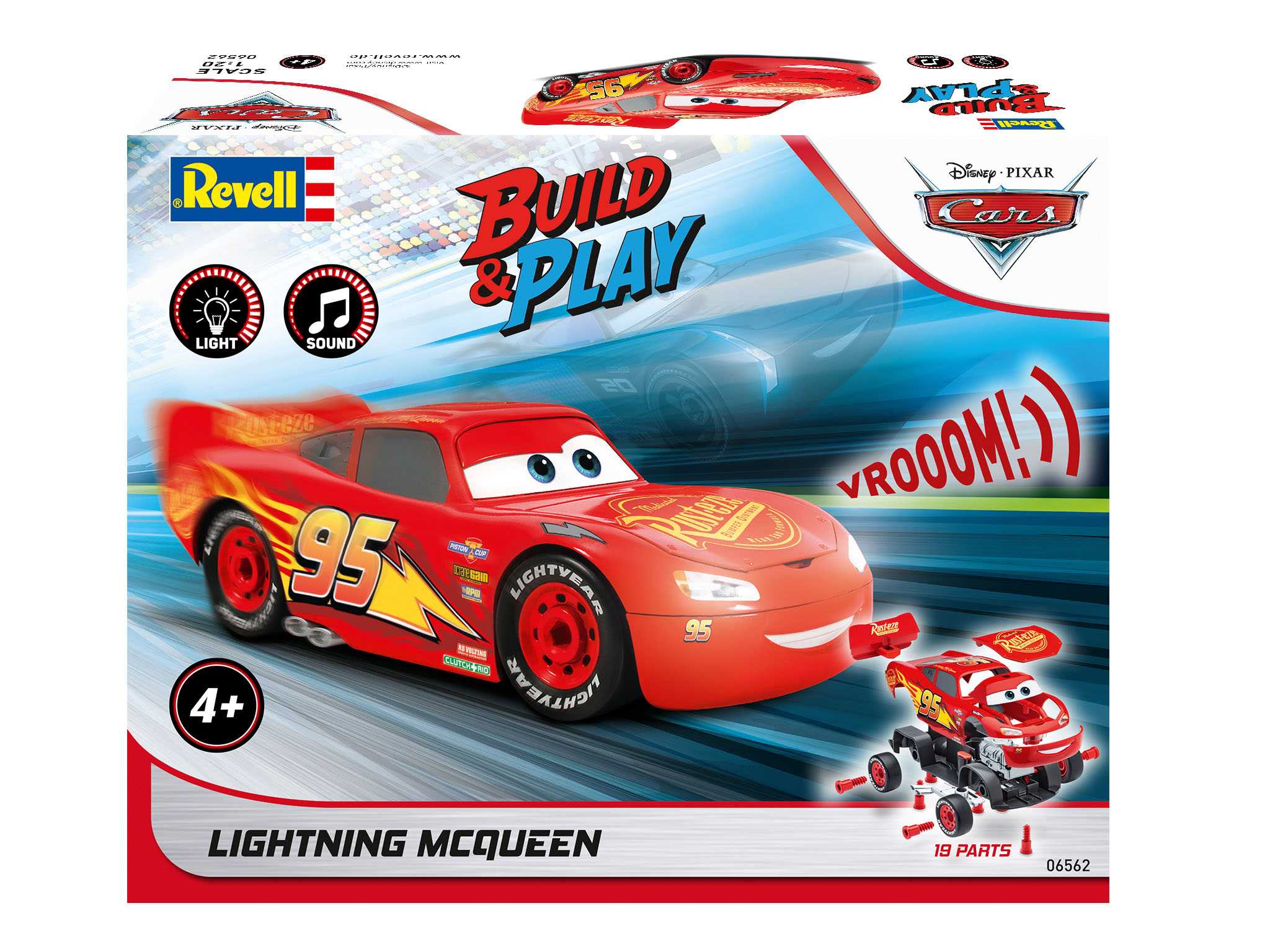 Build & Play auto 06562 - Lightning McQueen (1:20)