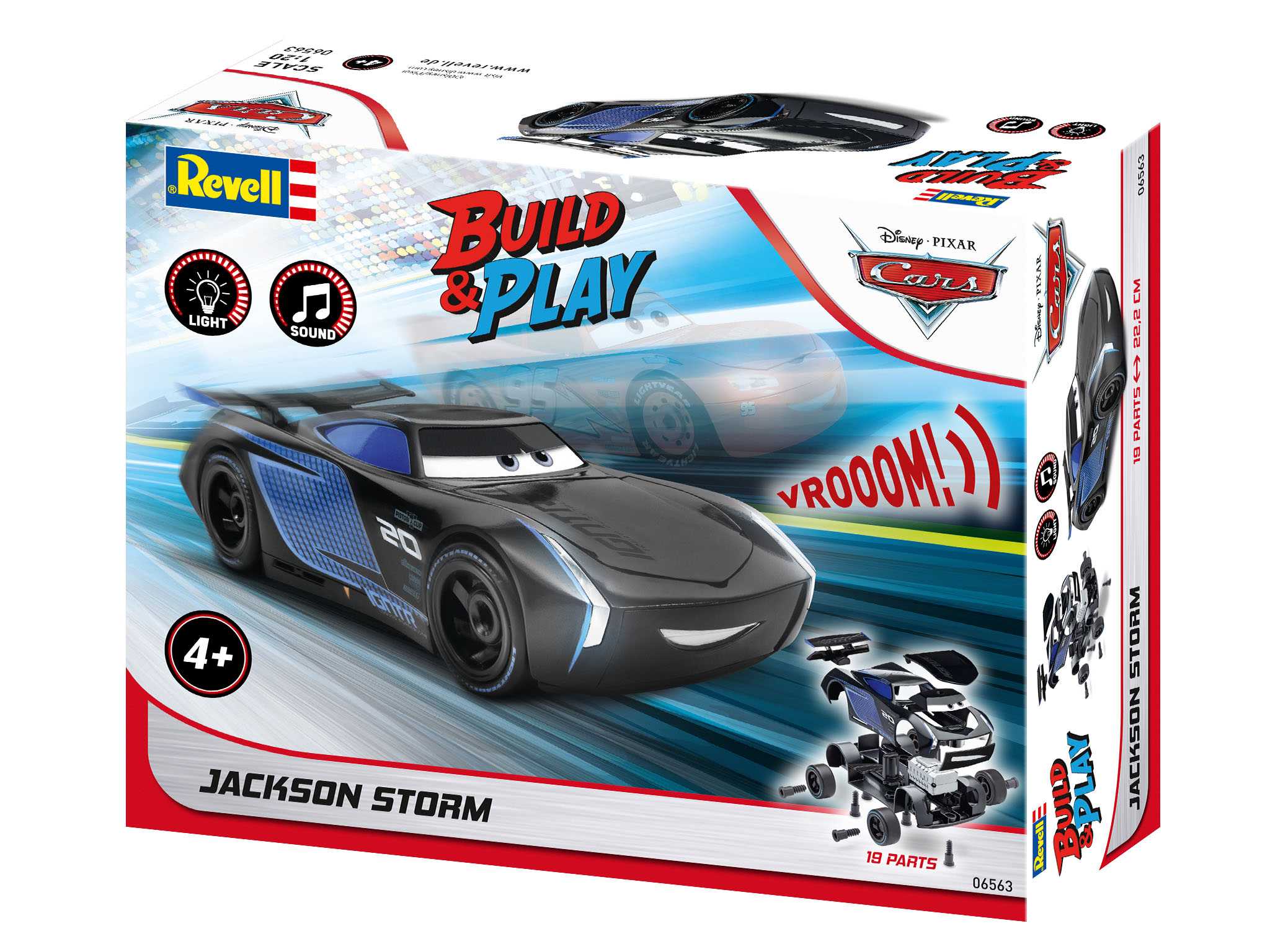Build & Play auto 06563 - Jackson Storm (1:20)