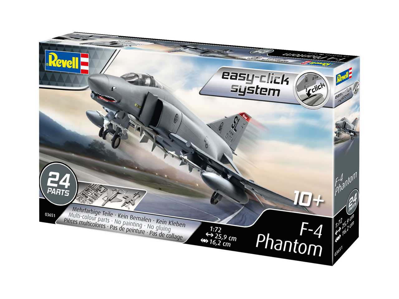 EasyClick letadlo 03651 - F-4 Phantom (1:72)
