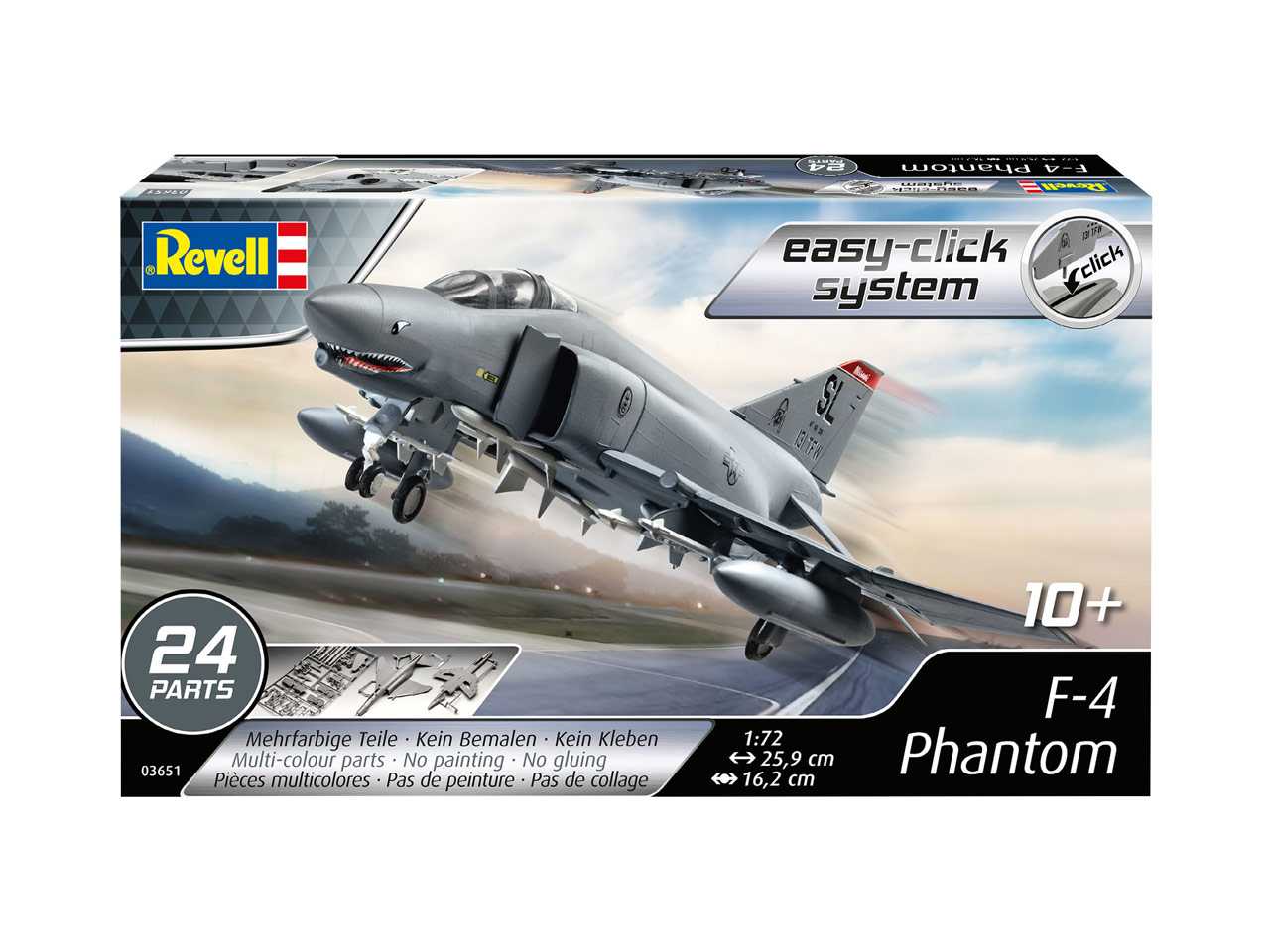 EasyClick letadlo 03651 - F-4 Phantom (1:72)