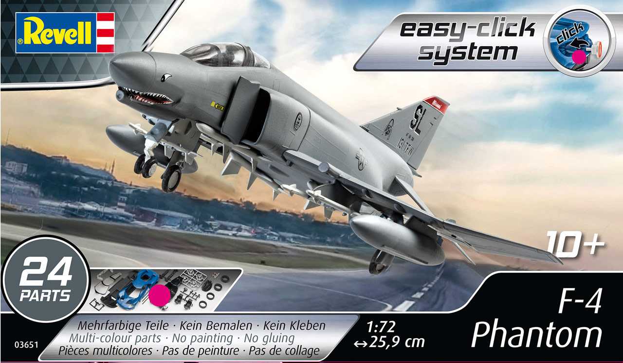 EasyClick letadlo 03651 - F-4 Phantom (1:72)
