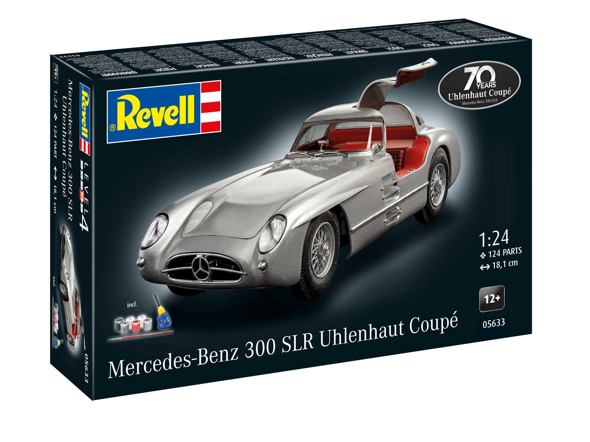 Gift-Set auto 05633 - Mercedes-Benz 300 SLR (70th Anniversary) (1:24)