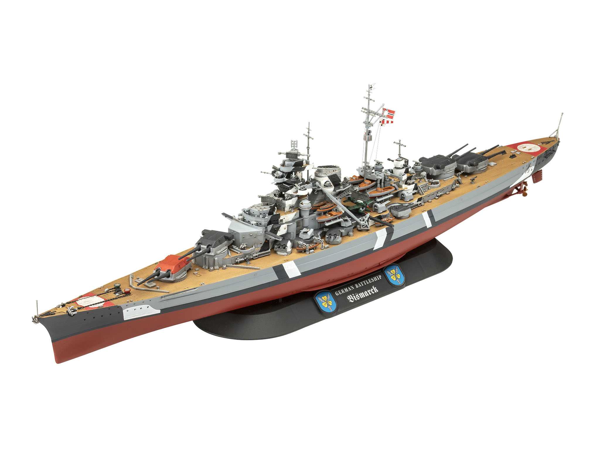 Gift-Set loď 05637 - The Legendary Bismarck (1:700 + 1:1200)