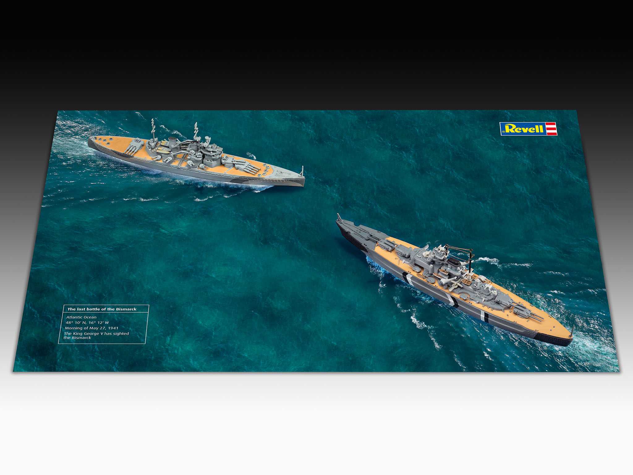 Gift-Set lodě 05668 - Bismarck Battle (1:1200)