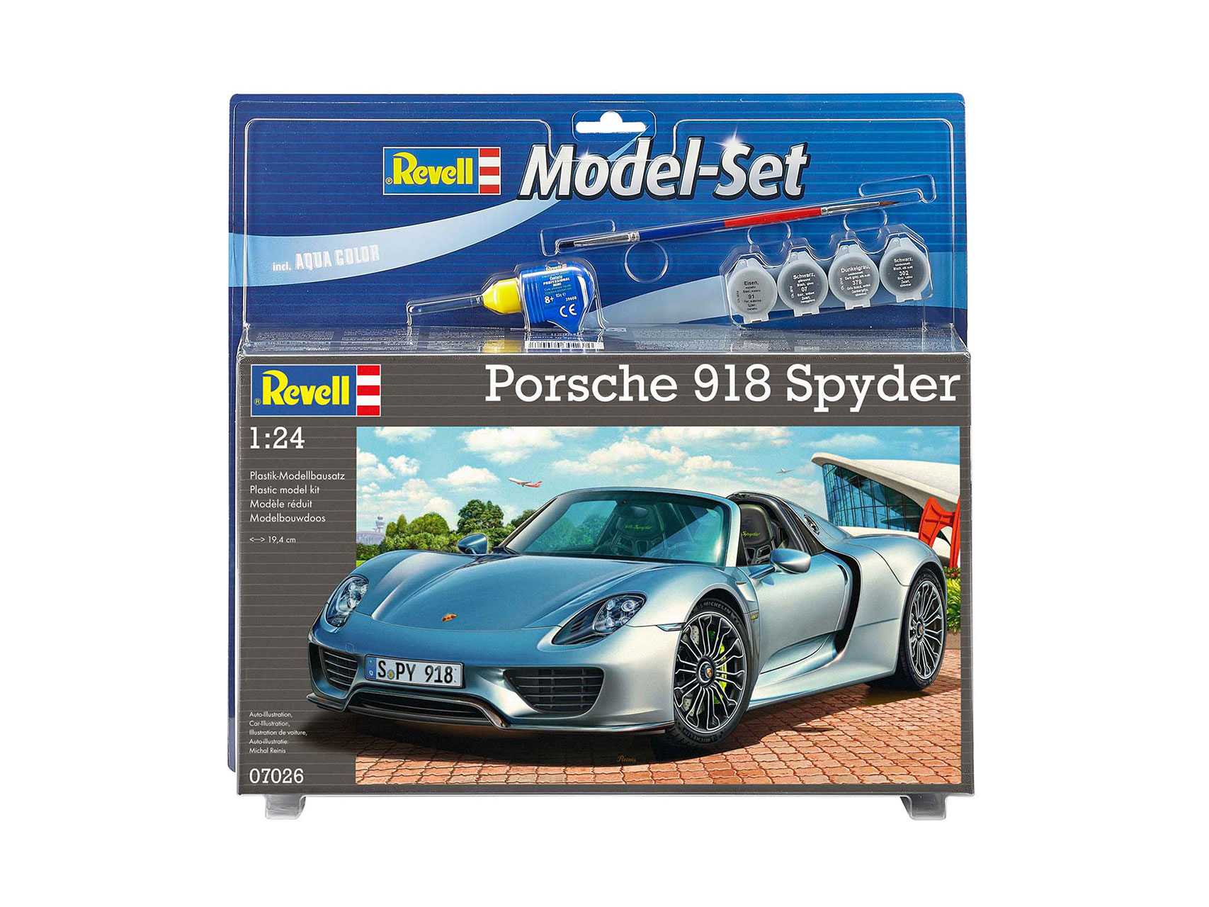 ModelSet auto 67026 - Porsche 918 Spyder (1:24)
