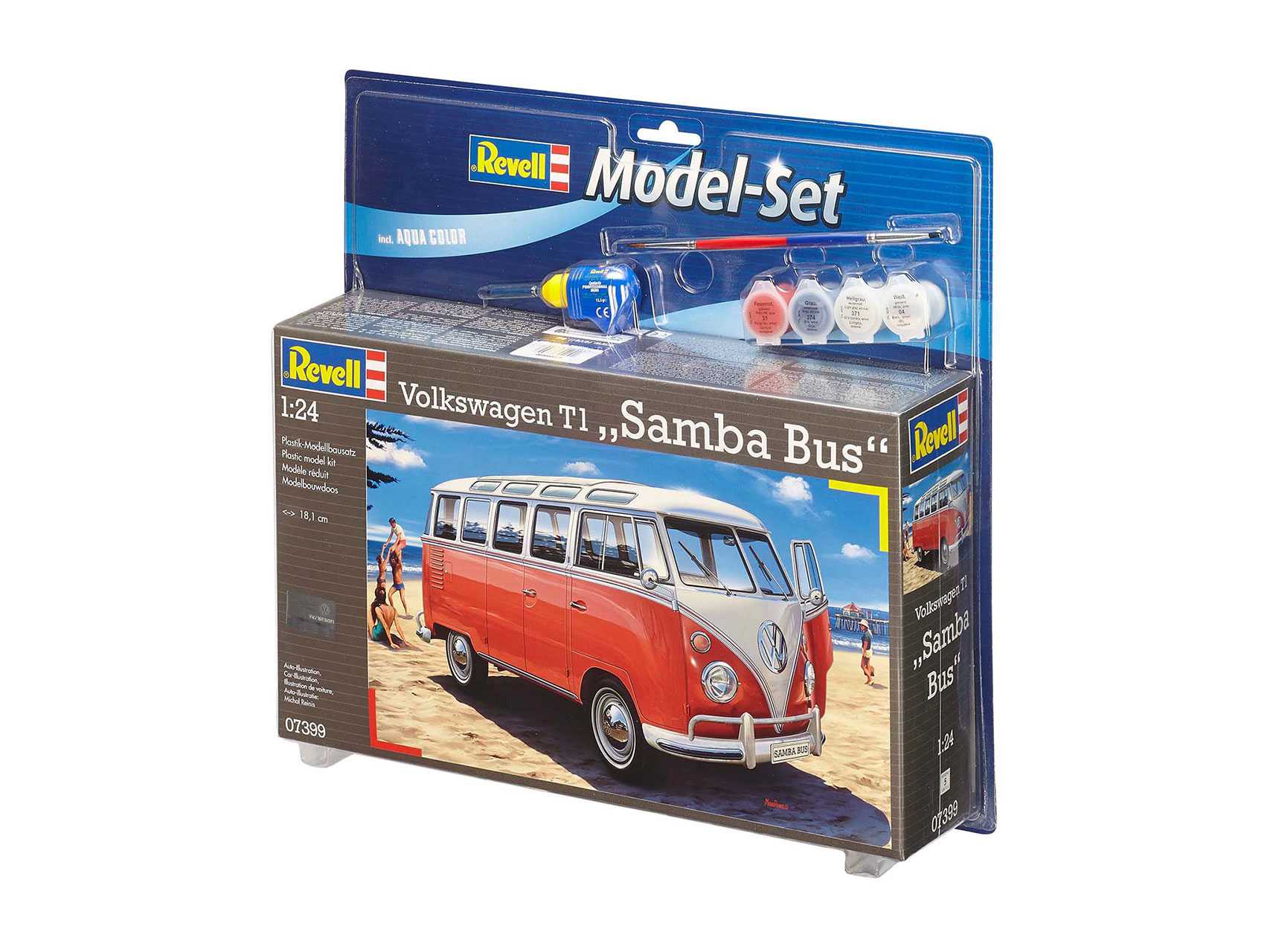 ModelSet auto 67399 - VW T1 Samba Bus (1:24)