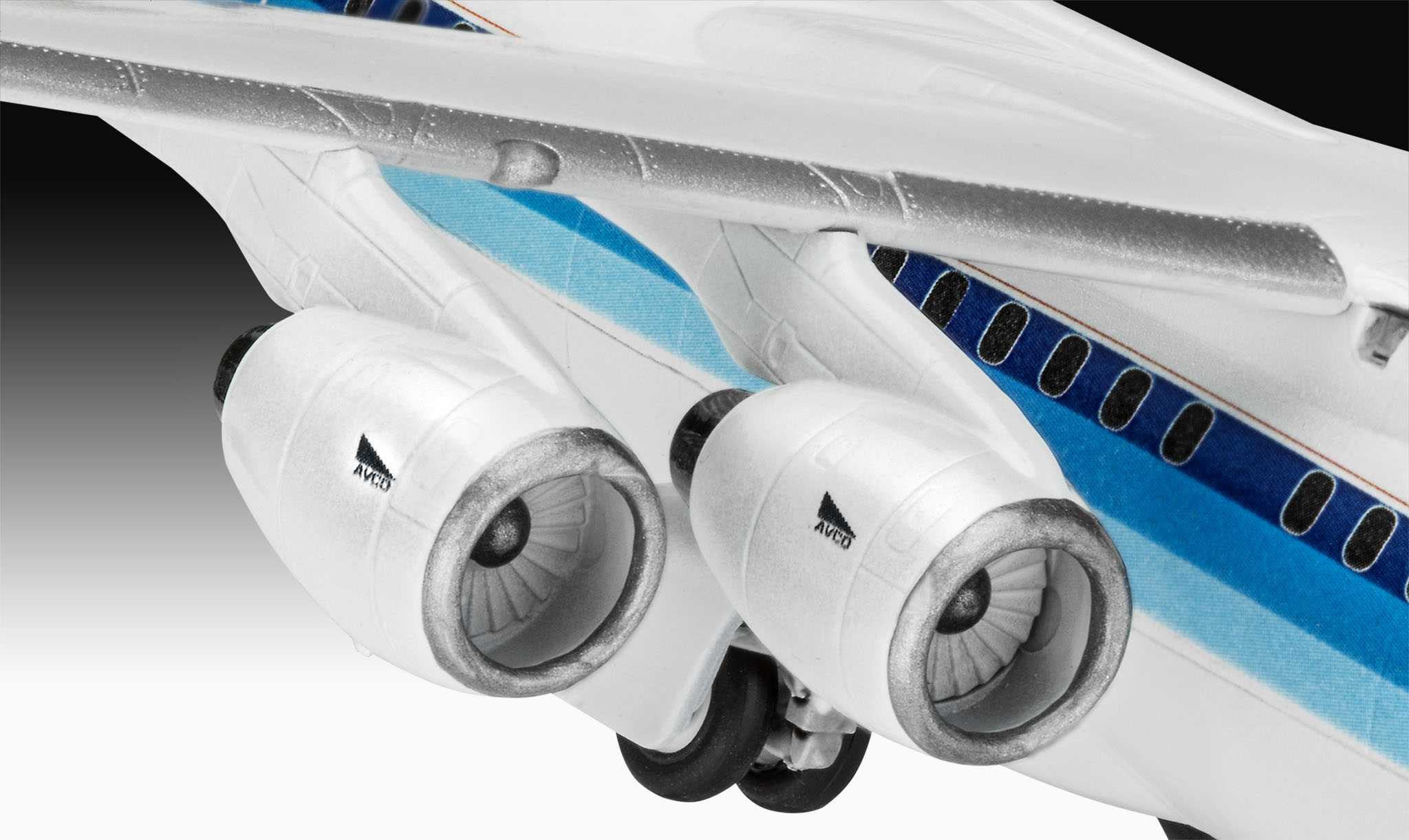 ModelSet letadlo 63791 - BAe 146 (RJ85) (1:144)