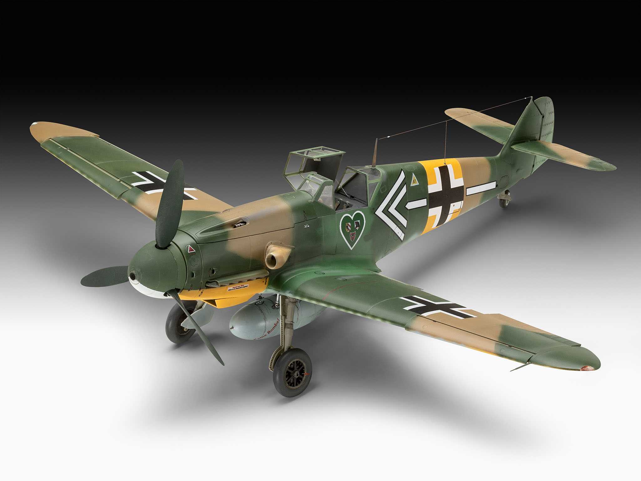 ModelSet letadlo 63829 - Messerschmitt Bf109 G-2/4 (1:32)
