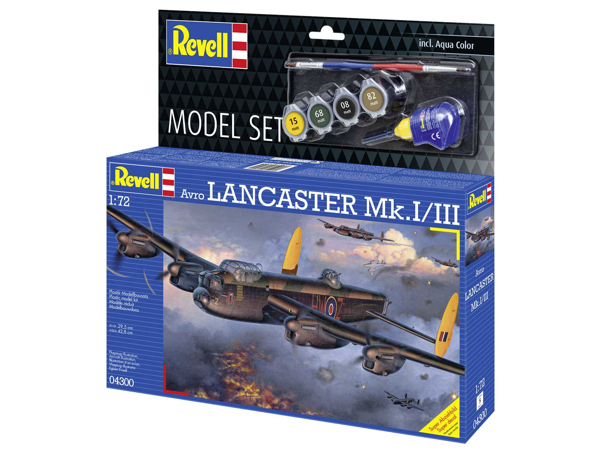 ModelSet letadlo 64300 - Avro Lancaster Mk.I/III (1:72)